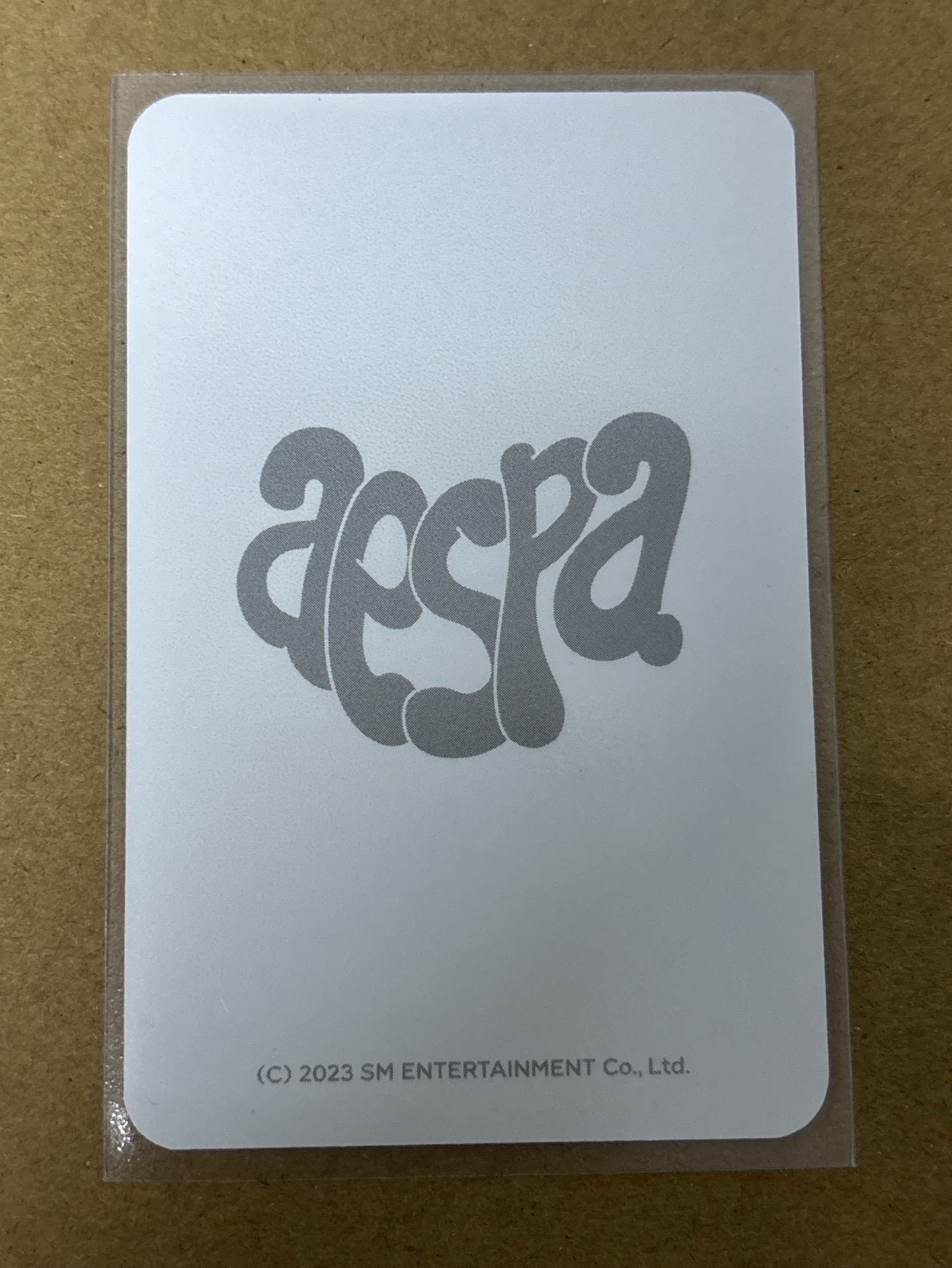 aespa Karina 柚子 ctmi 周邊卡 鏡子柚