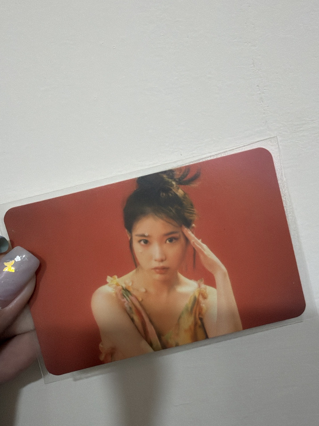 IU4月未公開小卡/免包手