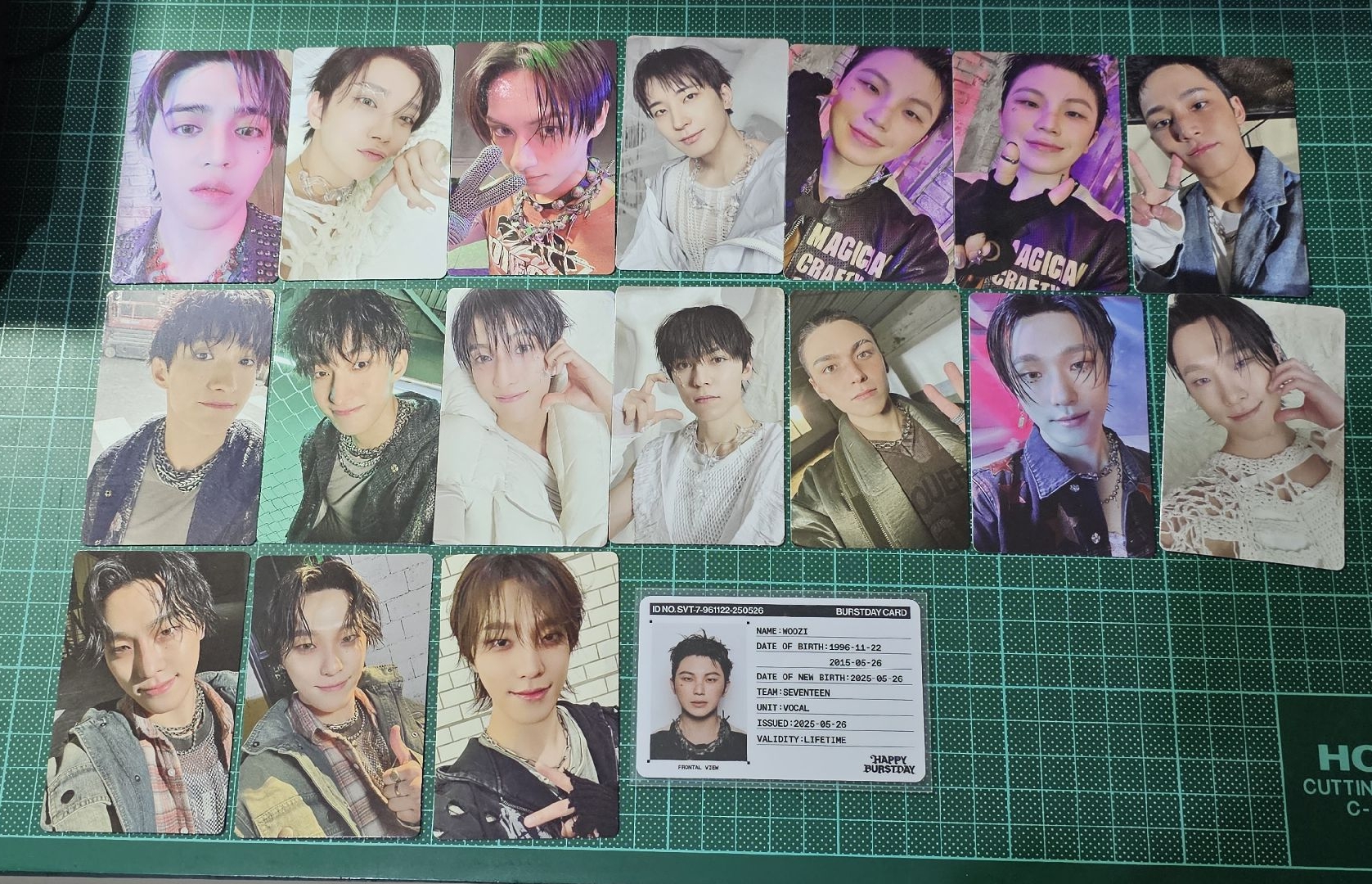 Seventeen 正規五專卡趴兔
