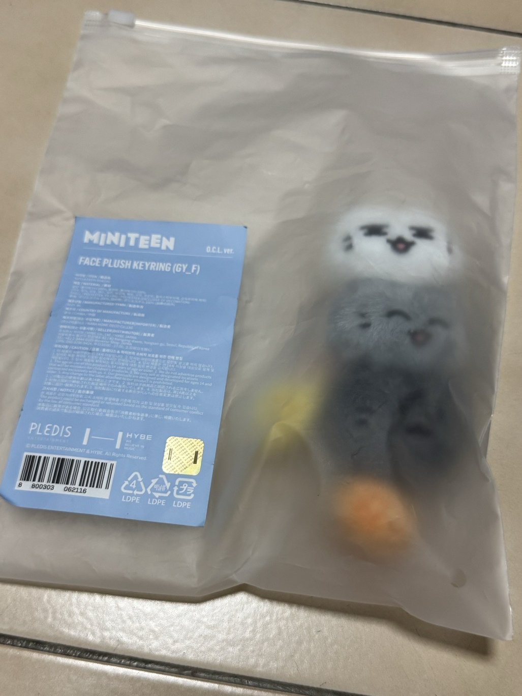 Miniteen O.C.L 大頭吊飾