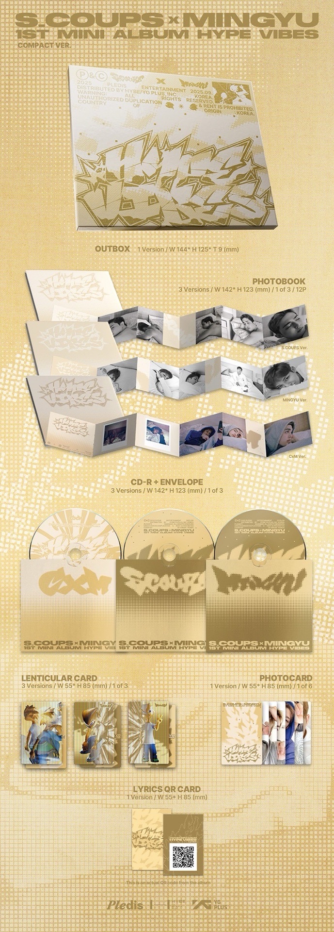 HYPE VIBES 全專 未拆 COMPACT ver