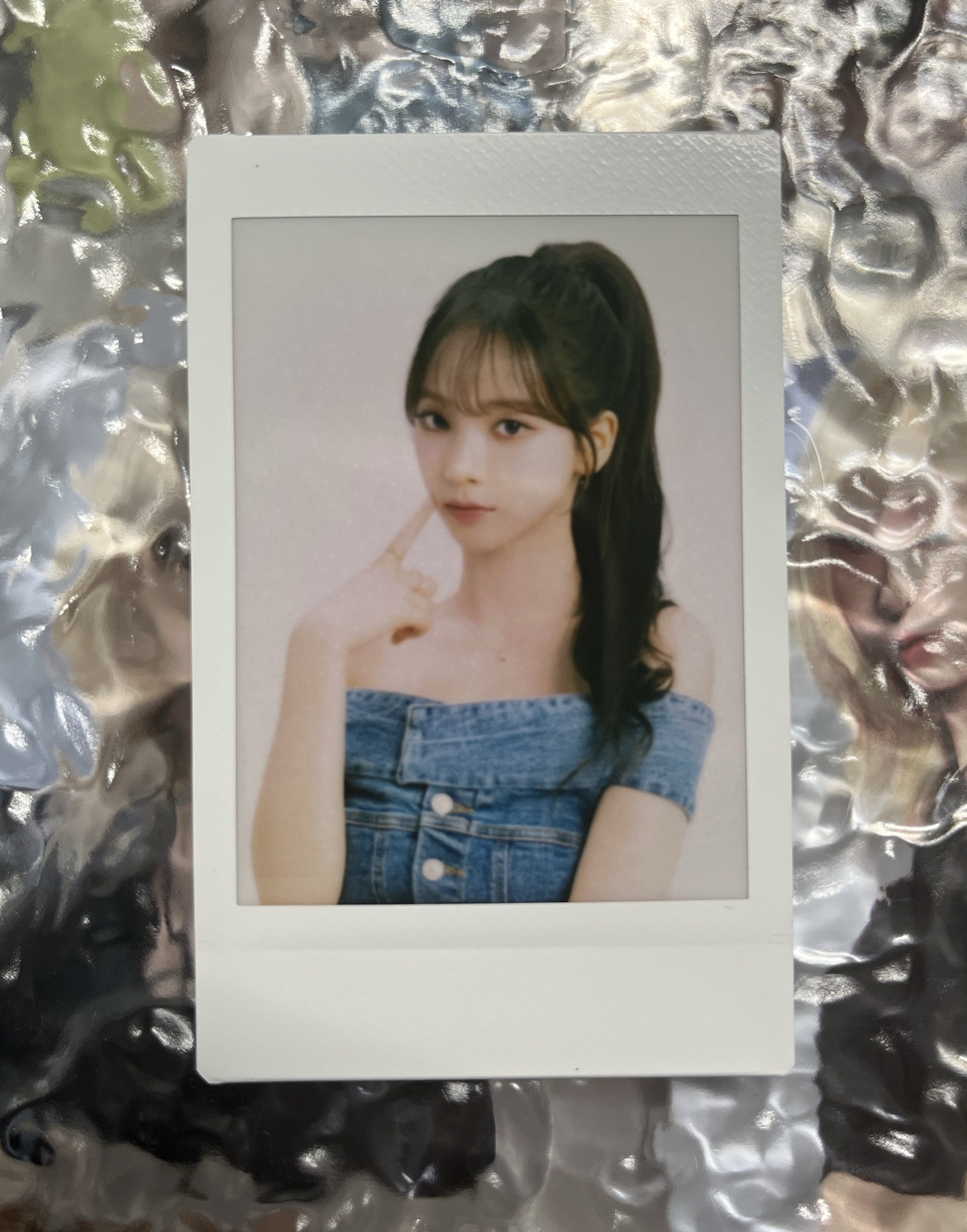 aespa Karina 日本隨機卡包 是真的拍立得材質！