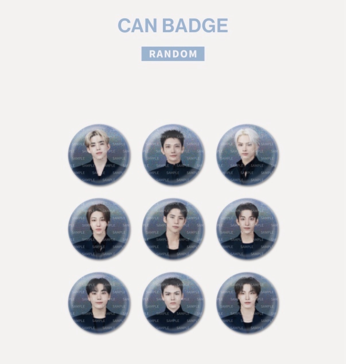 SVT 日巡周邊 隨機徽章