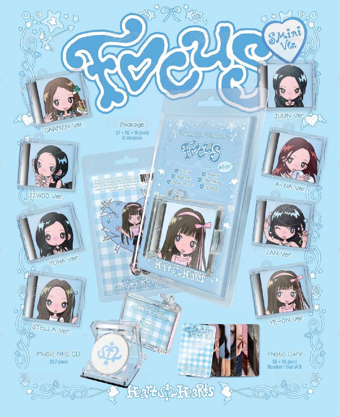 hearts2hearts Focus電子專