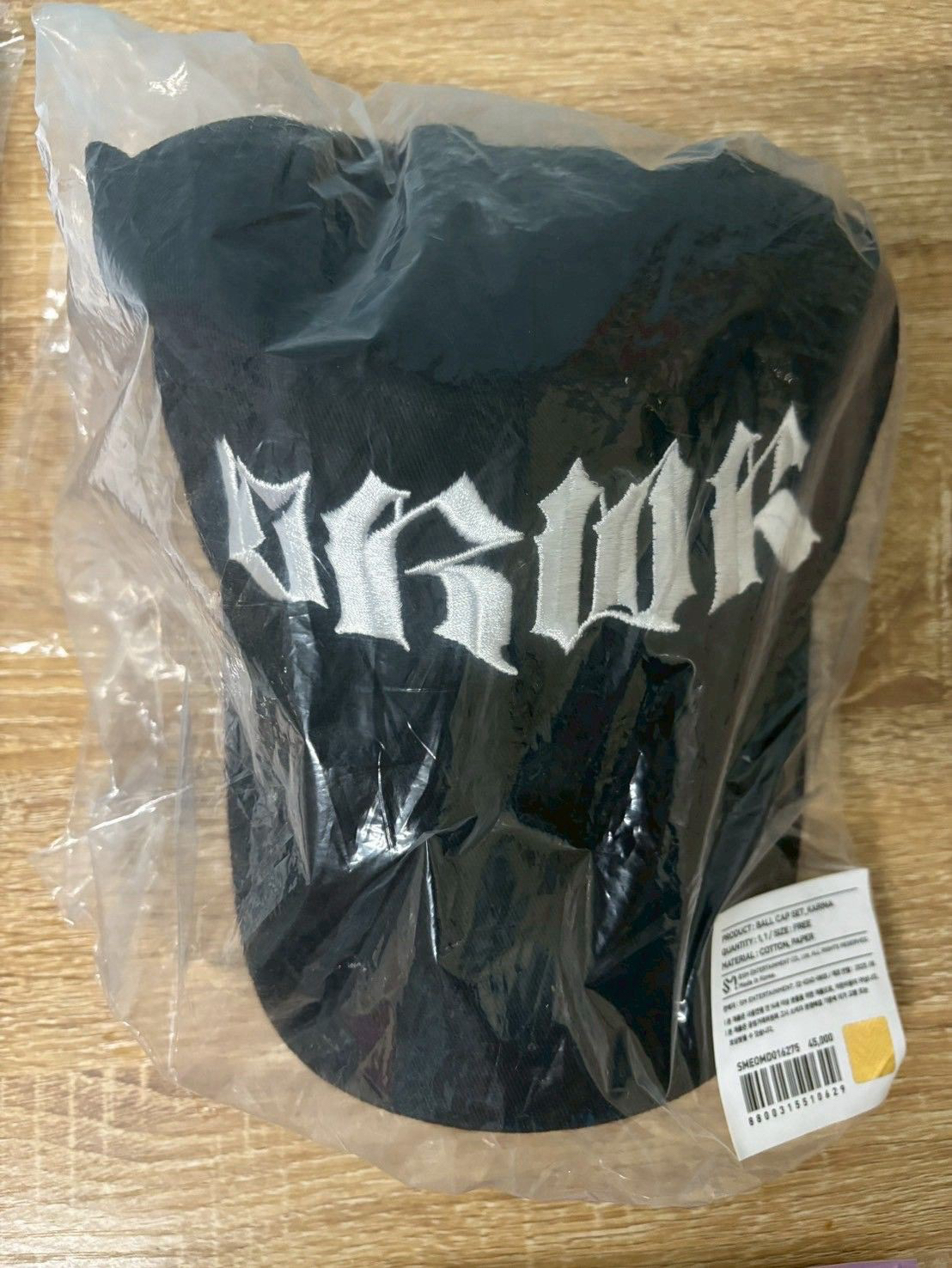 aespa Dirty Work 棒球帽 