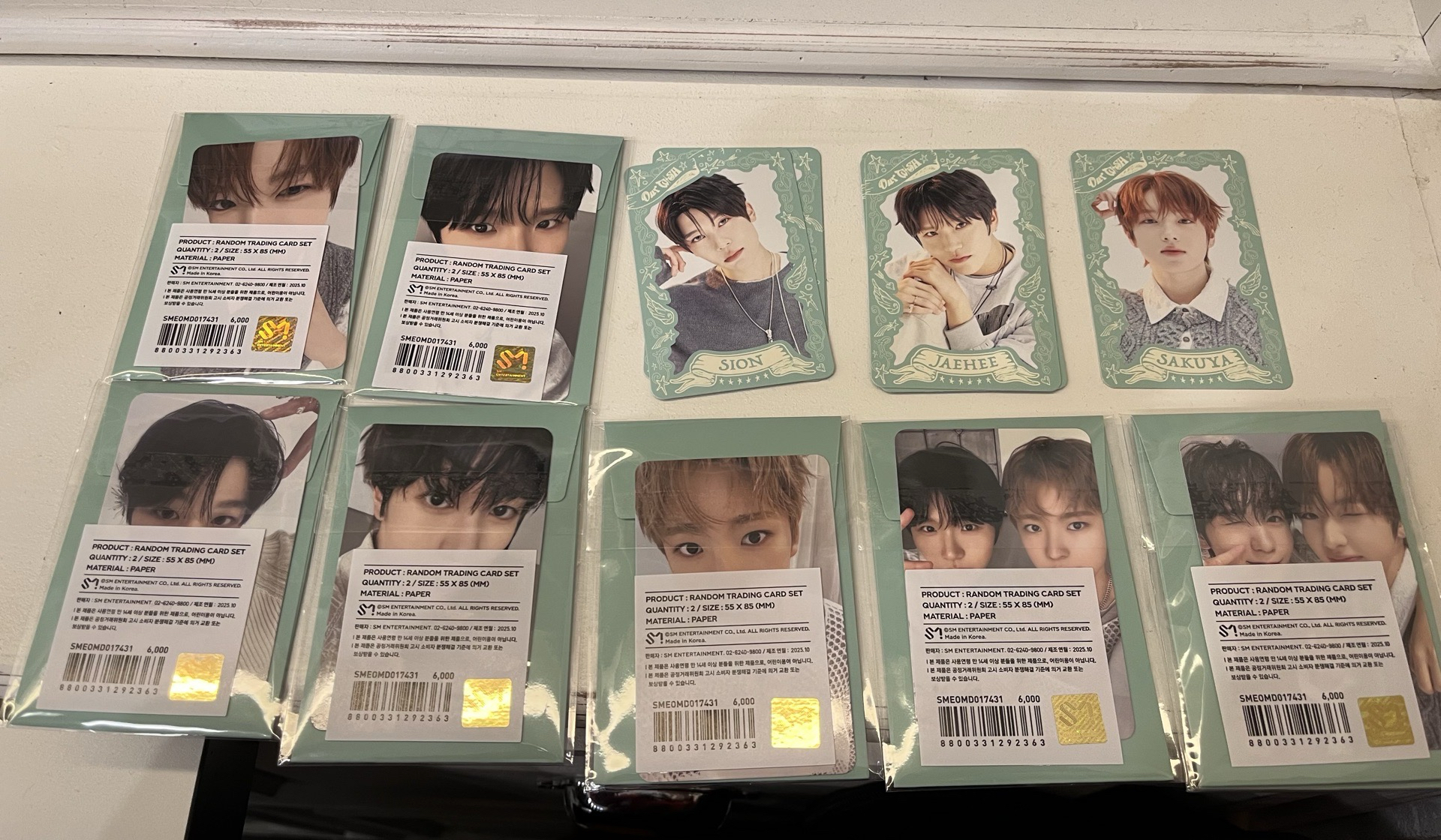 NCT WISH一巡隨機卡