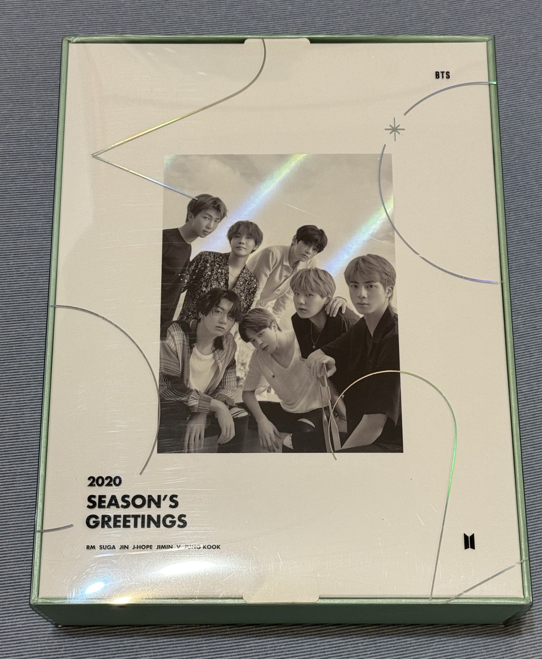 BTS 2020年曆 無隨機物、桌曆