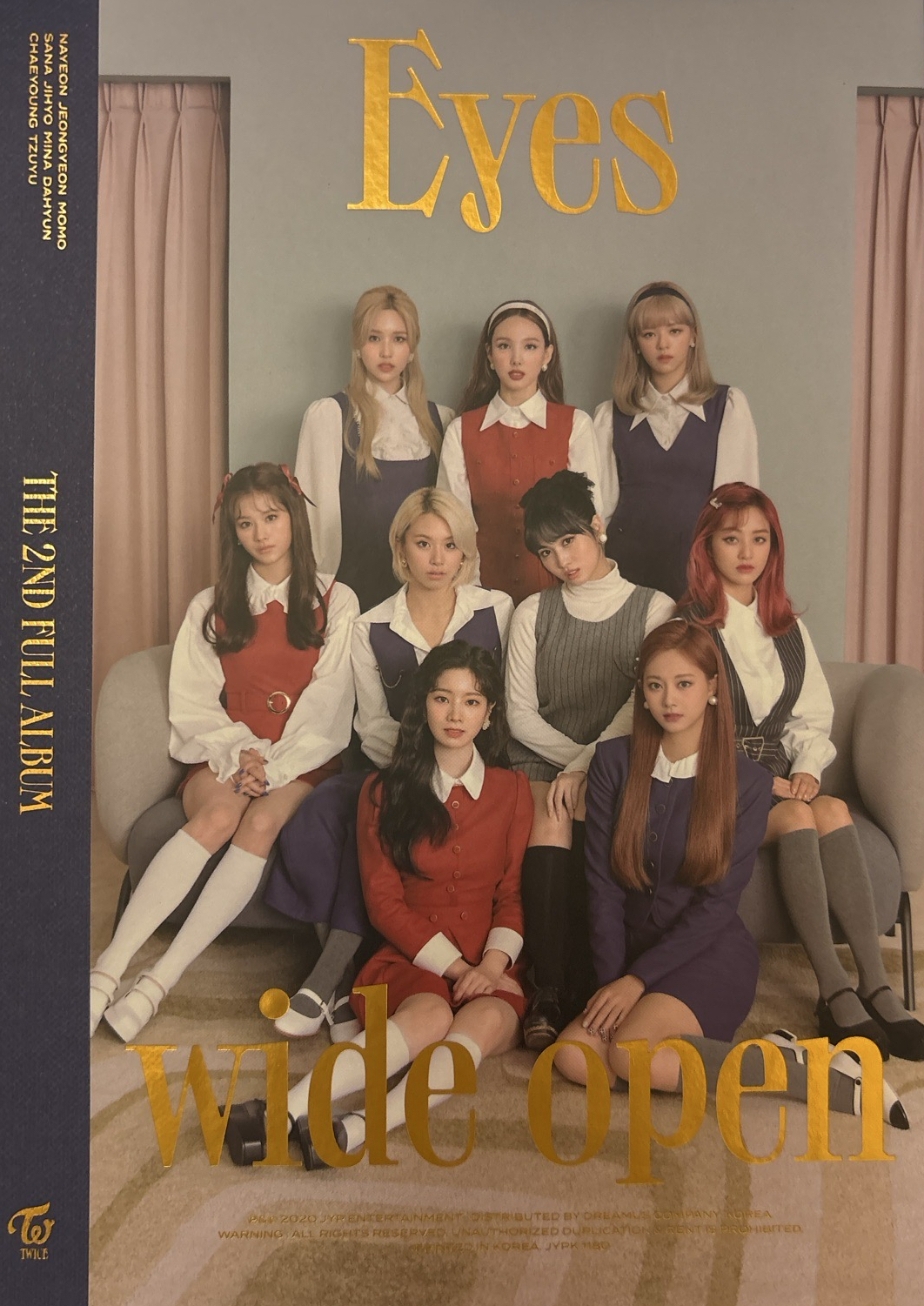 正規二空專（Mina cd和小卡&彩瑛小海報）