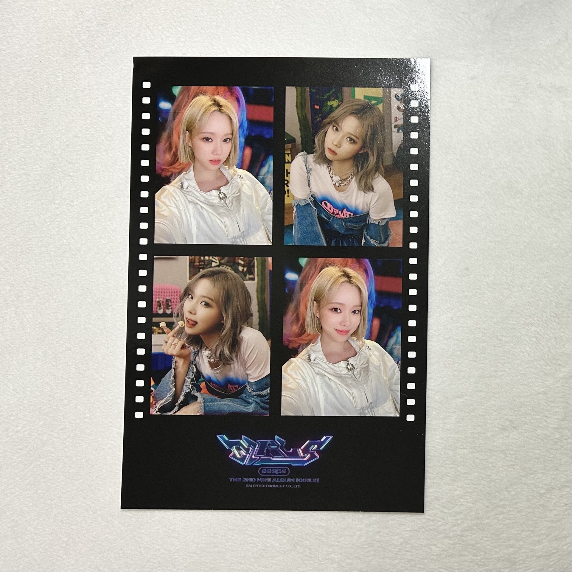 Girls fansland線上簽售特典人生四格冬