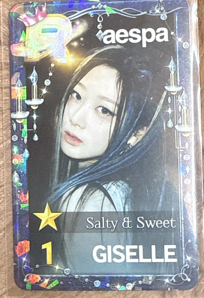 Giselle salty&sweet 遊戲卡