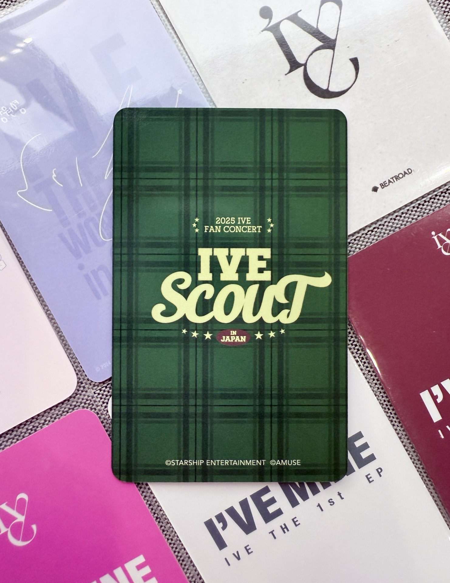 2025 fc IVE SCOUT 日本VIP 入場卡 怜