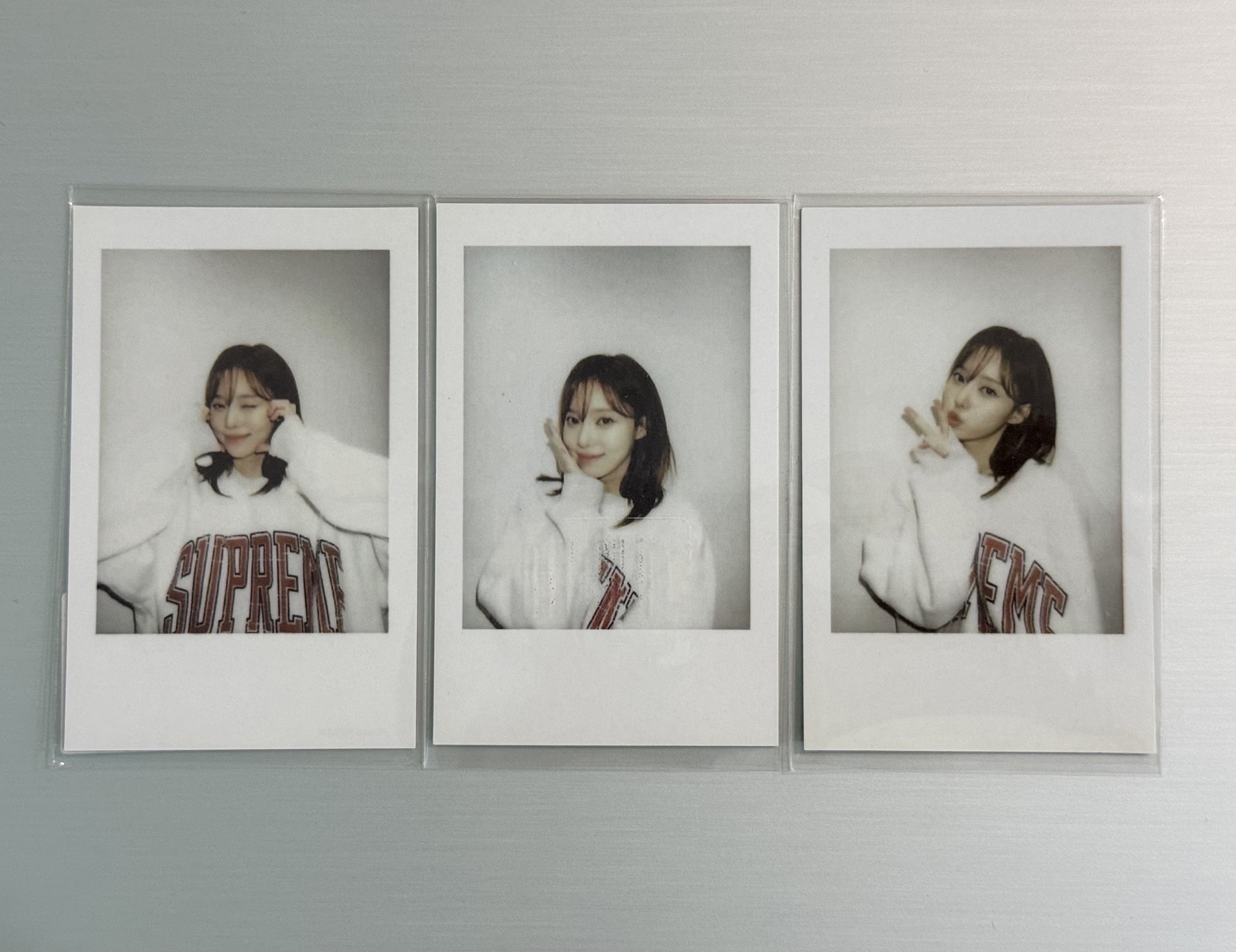 aespa MYWORLD DRAMA kms拍立得冬