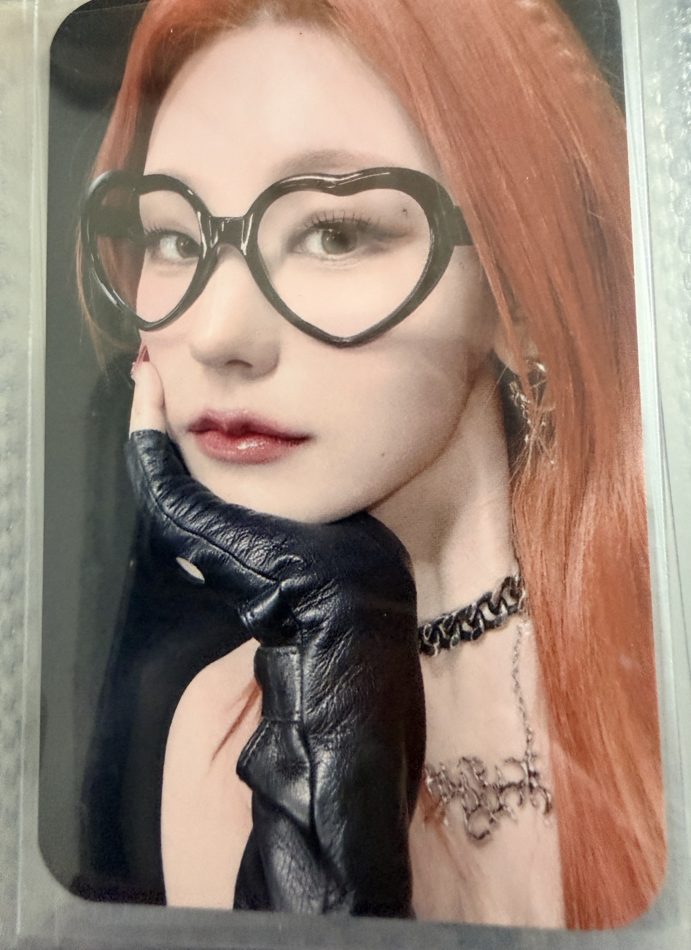 BORN TO BE sw 4.0 簽售卡 愛心眼鏡