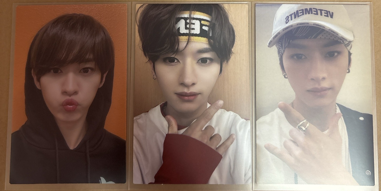 Stray kids 李旻浩 GO生 專輯卡 雙面 A ver.Concept A ver.Concept B ver.