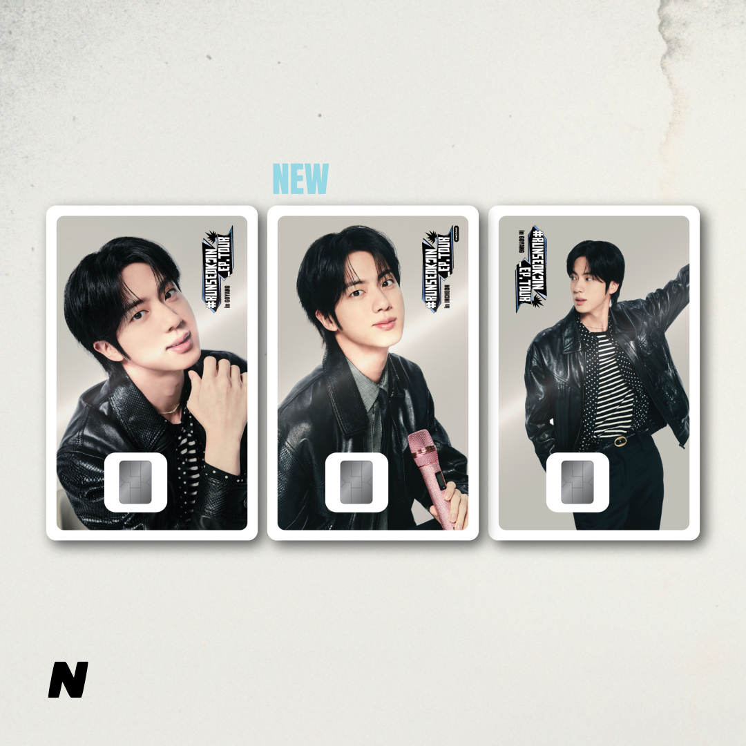 BTS RUN SEIKJIN 聯名NAMANE交通卡