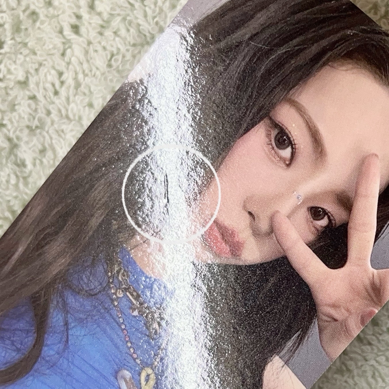 Karina💙MY FIRST PAGE電影快閃MD 剪貼簿周邊卡