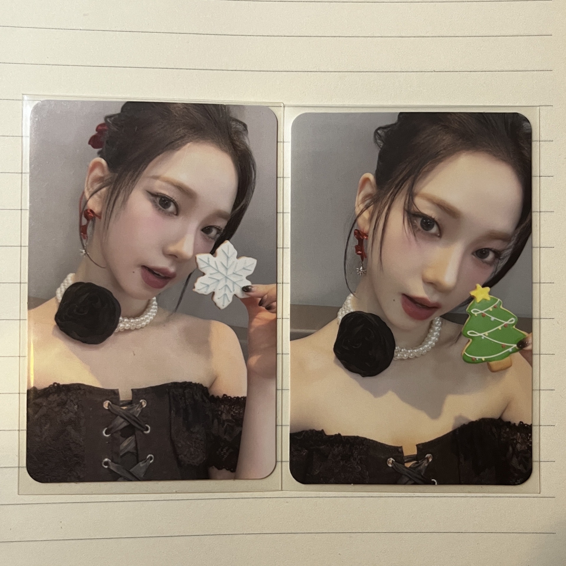 aespa 23年聖誕周邊隨機卡柚