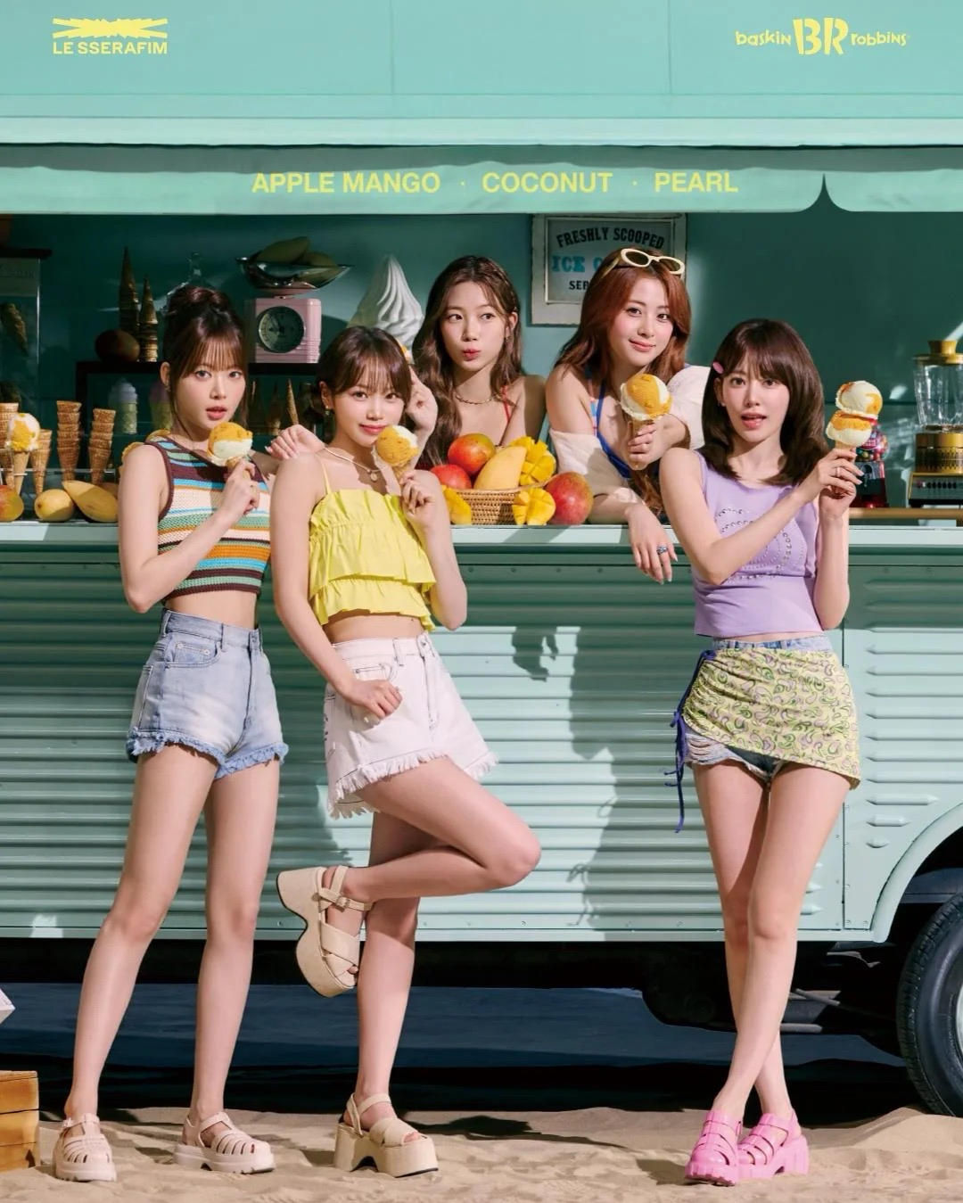 LE SSERAFIM x Baskin Robbins