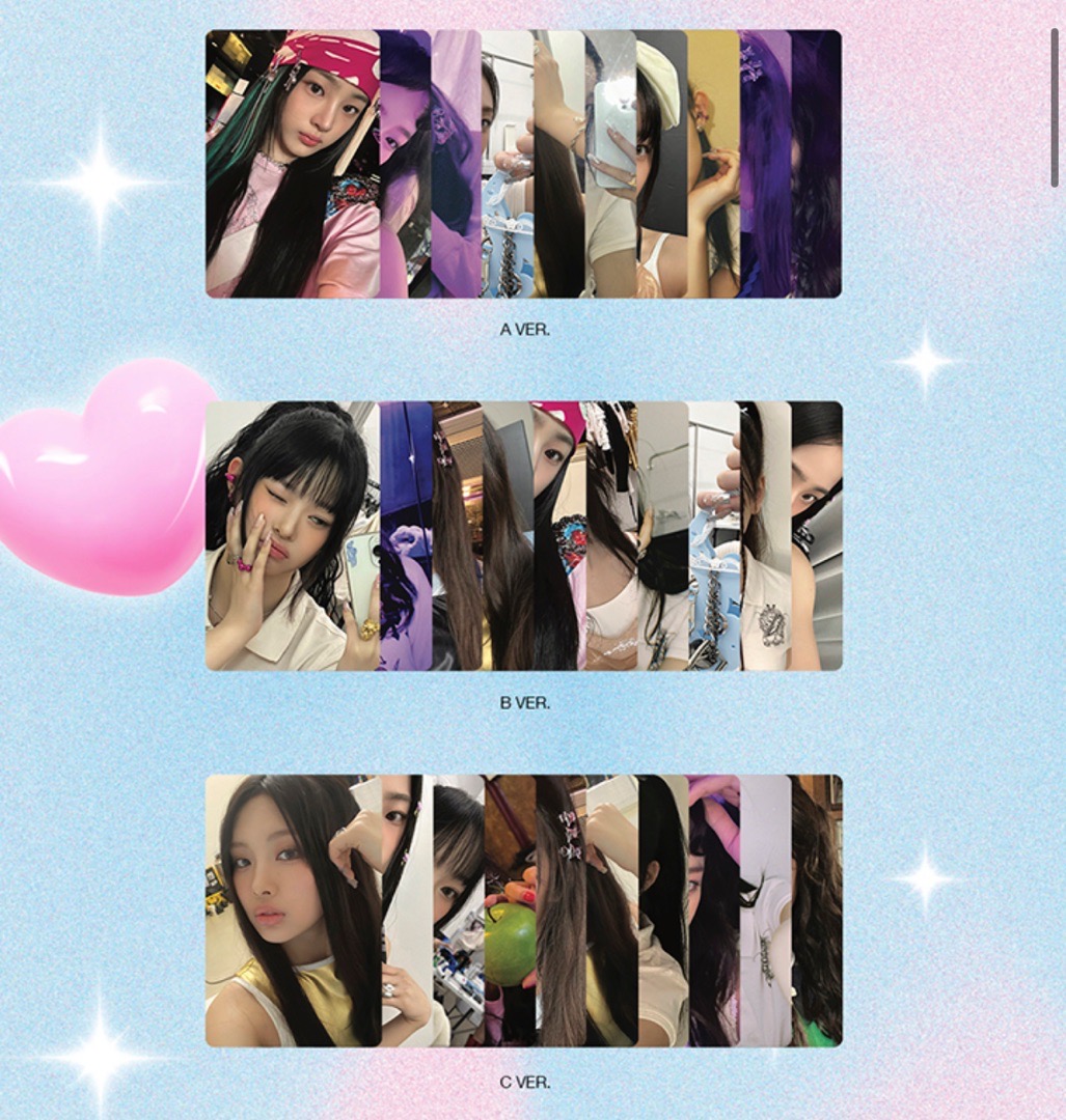 NewJeans 2nd EP 'Get Up' Weverse Albums ver. (丹尼)電子專