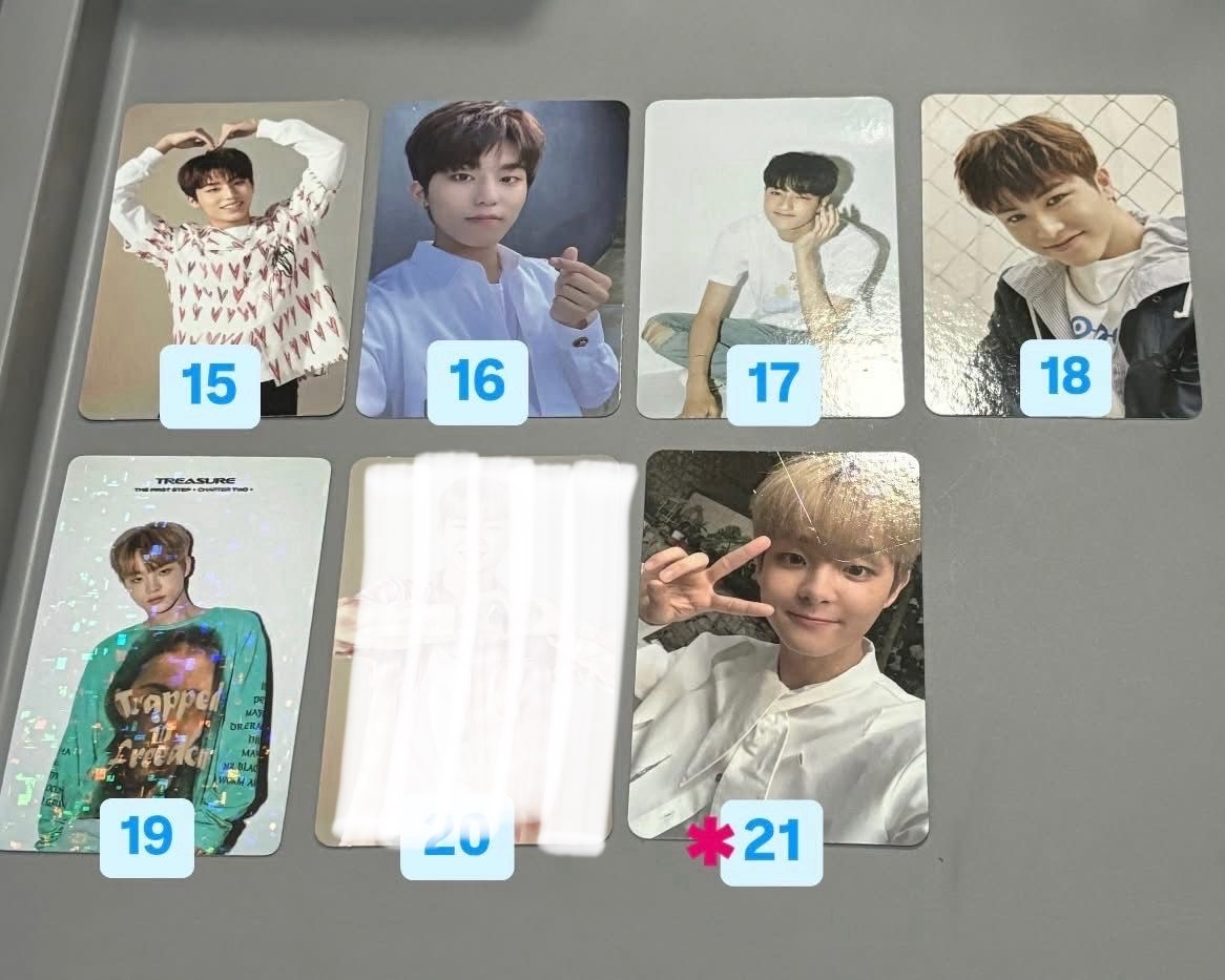 TREASURE 小卡 請看商品說明