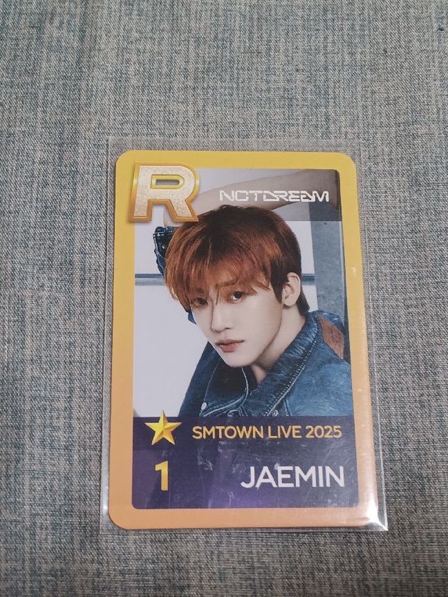 2025smt 遊戲卡 JAEMIN 金框紙質版