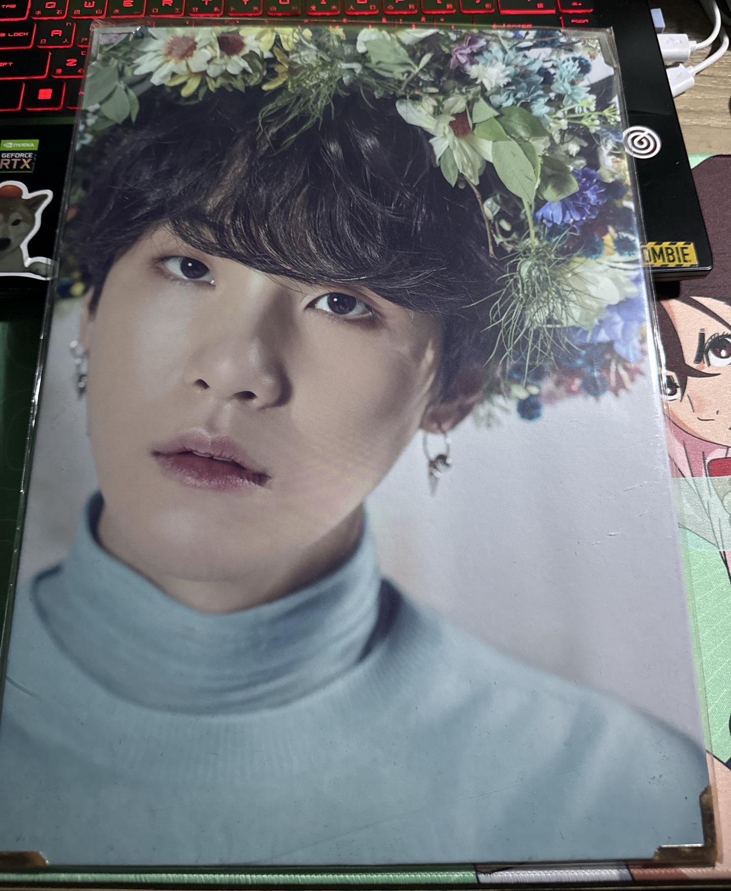 BTS SUGA LOVE YOURSELF 相框