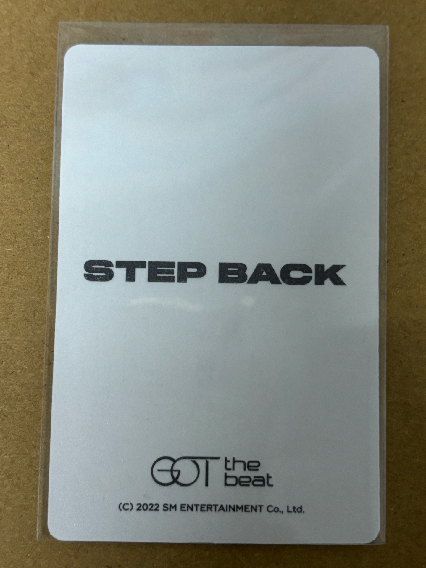 Got the beat Seulgi step back 周邊卡 貼紙卡