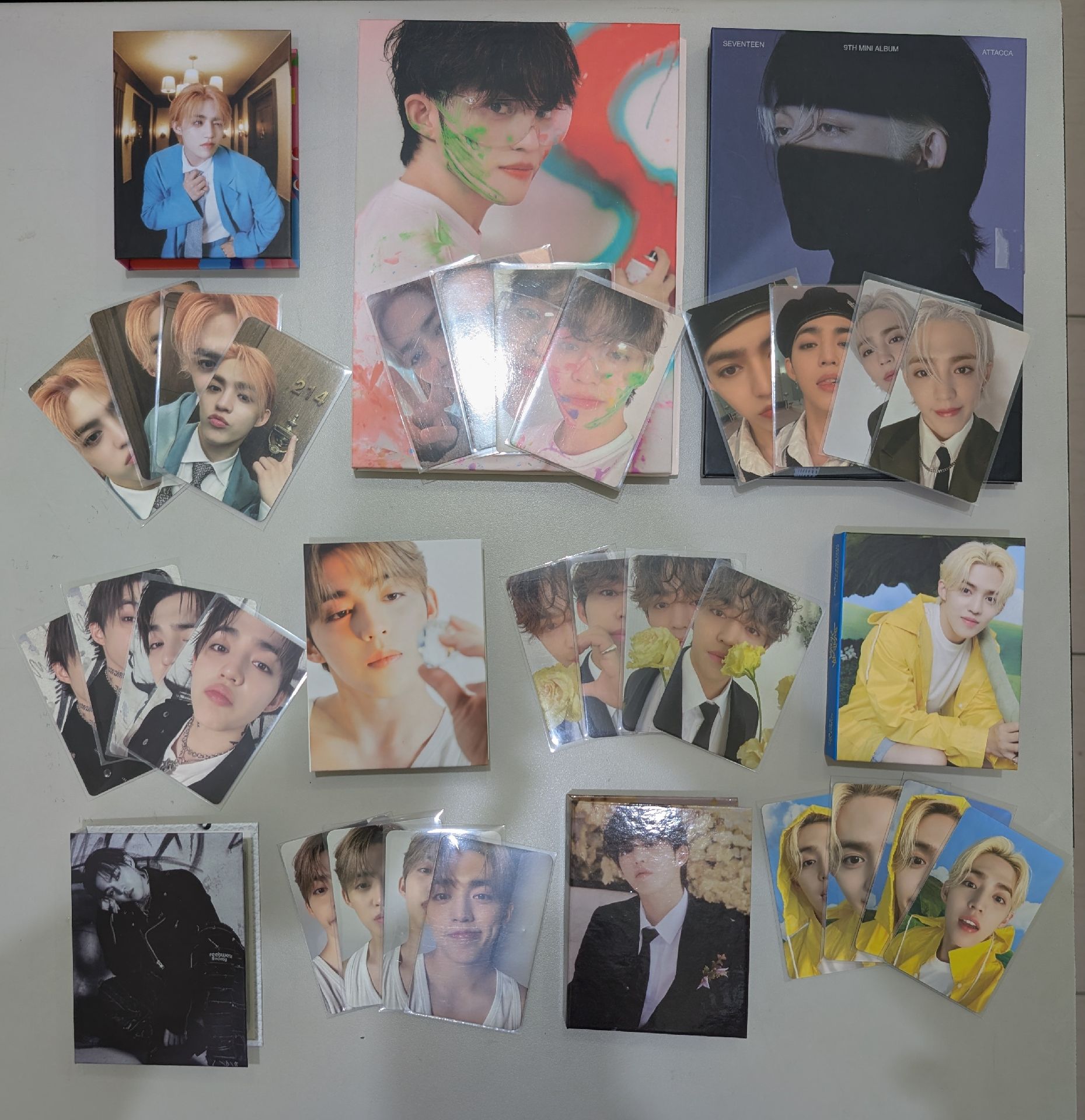 S.Coups 克拉盤卡冊+固卡+隨機卡一鍵畢業