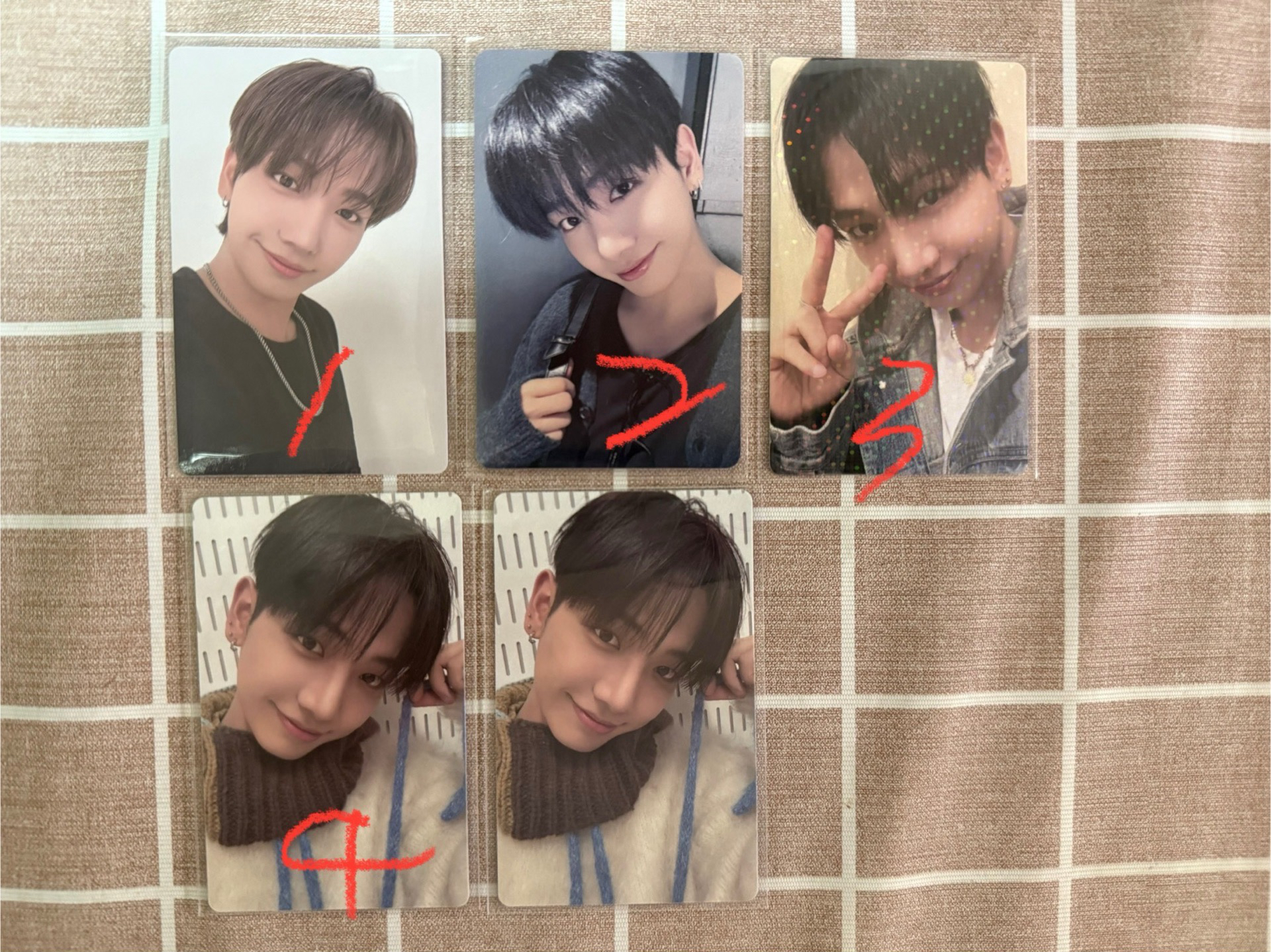 明宰鉉小卡（特典、簽售卡）