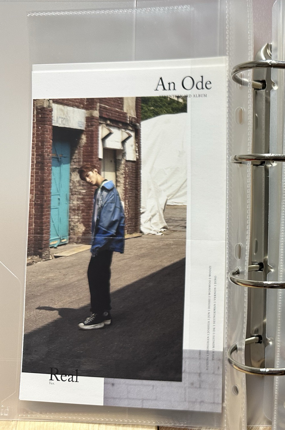 An ode 正規三輯 碩珉set