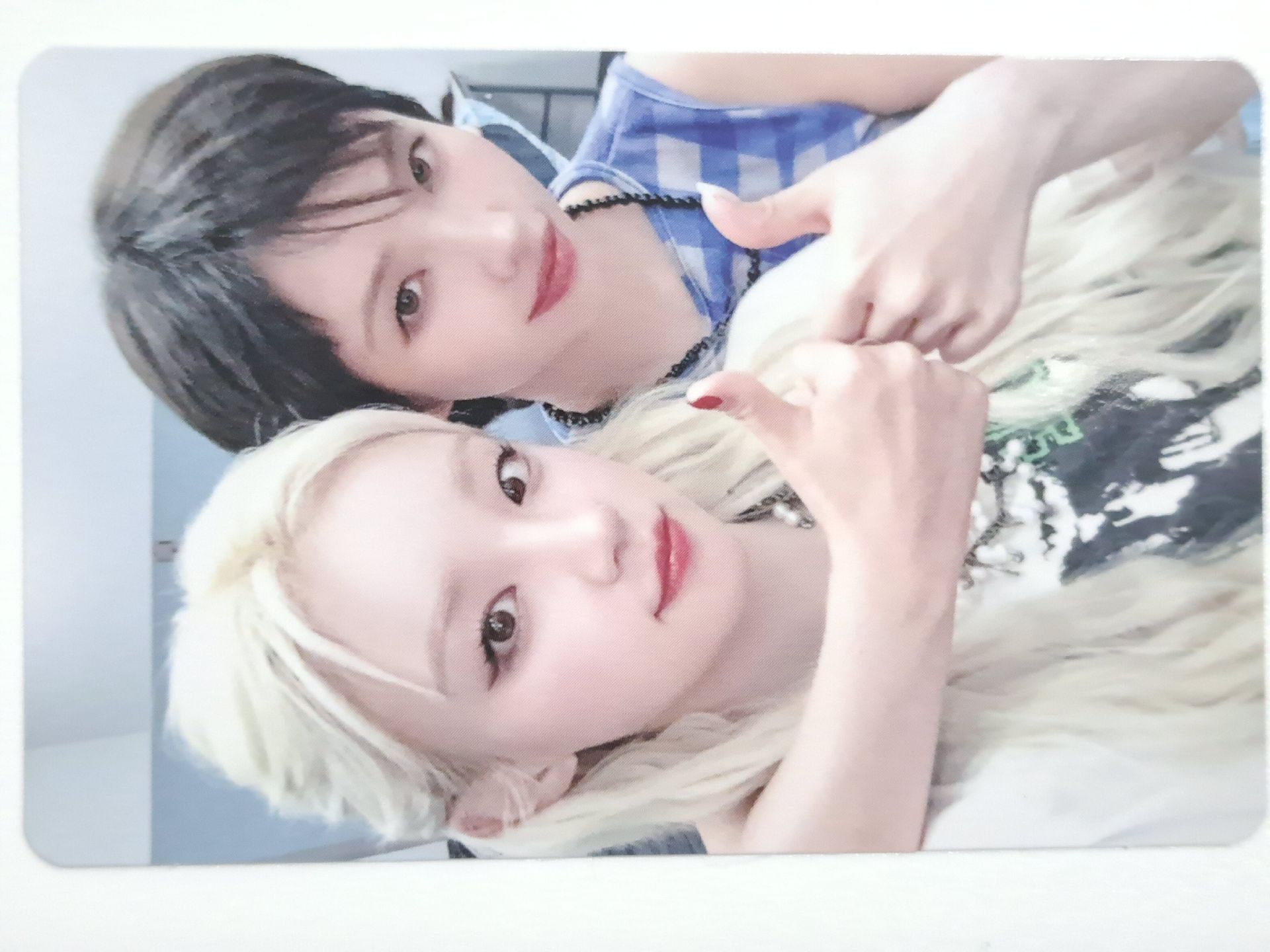 i-dle 日咖 分隊卡 特典卡 卷餅