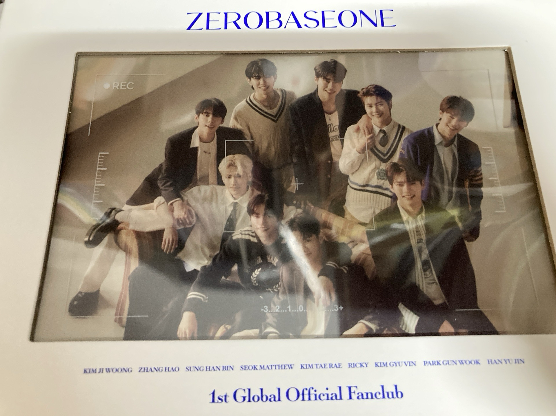 ZEROBASEONE 1期會員禮