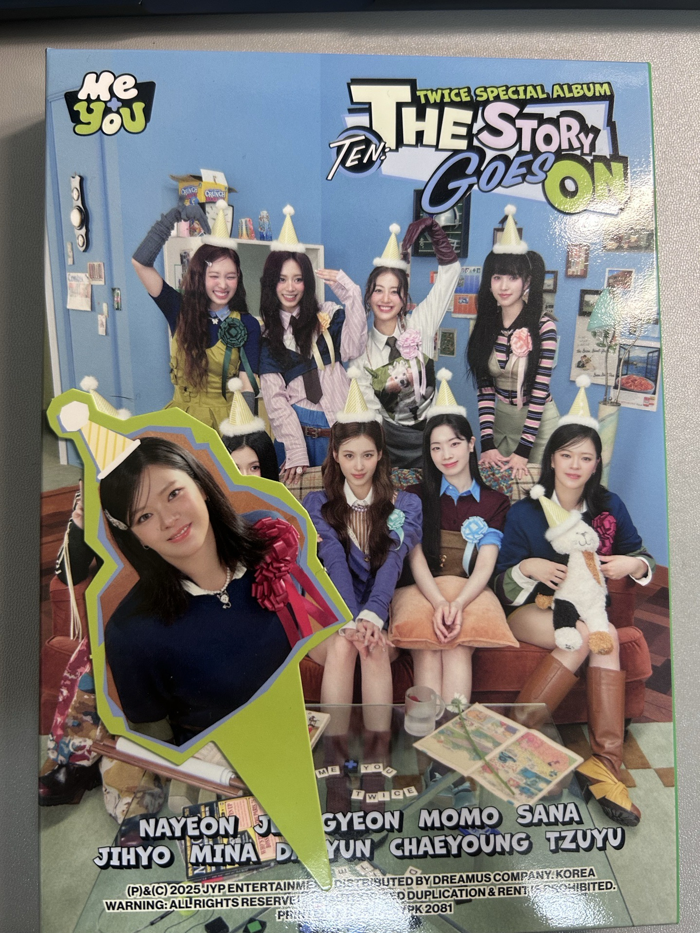 TWICE 十週年特別專團封 空專