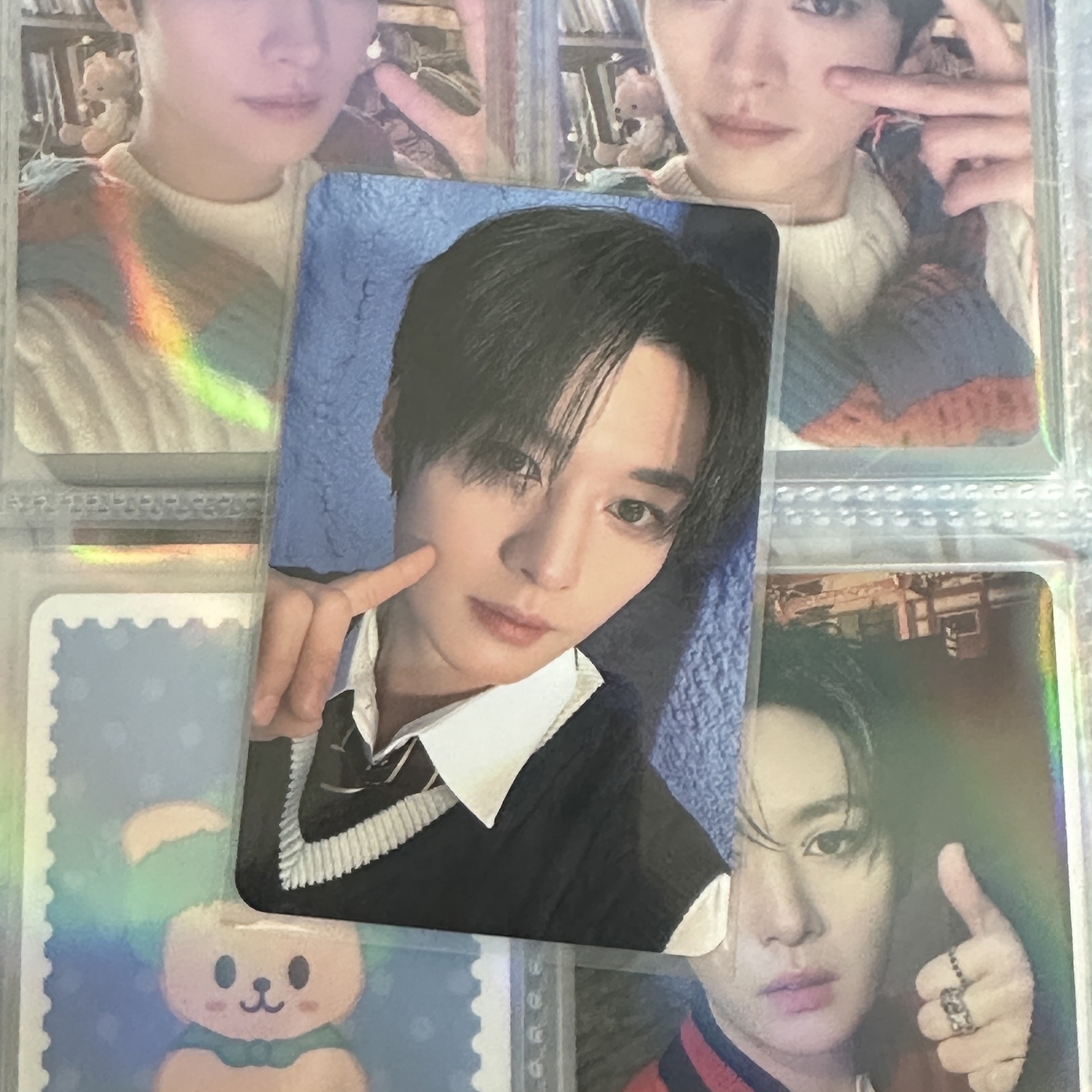 FM快閃 李畢立體毛絨卡套卡