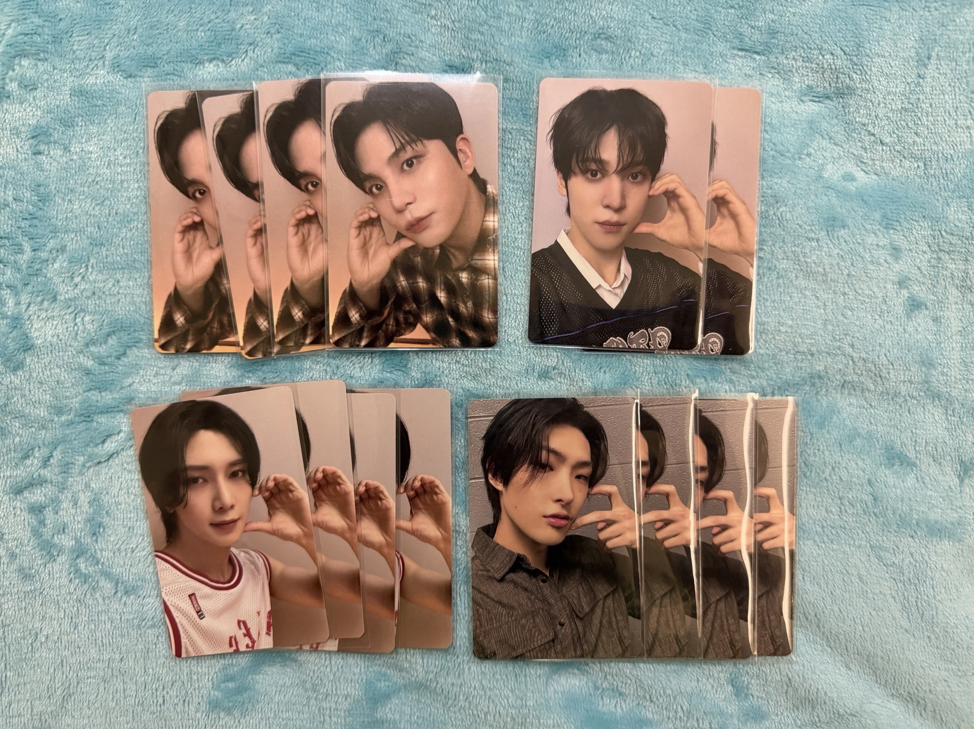 LINE FRIENDS 隨機卡 弘中 星化 潤浩 呂尚 崔傘 旼琦 友榮 鍾浩