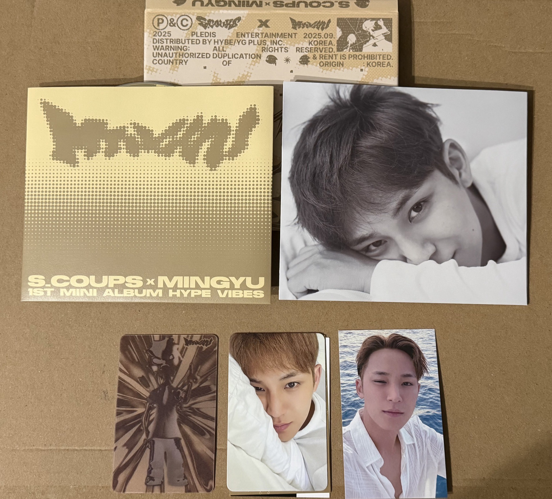 SEVENTEEN CxM Mingyu Compact 全專+特典