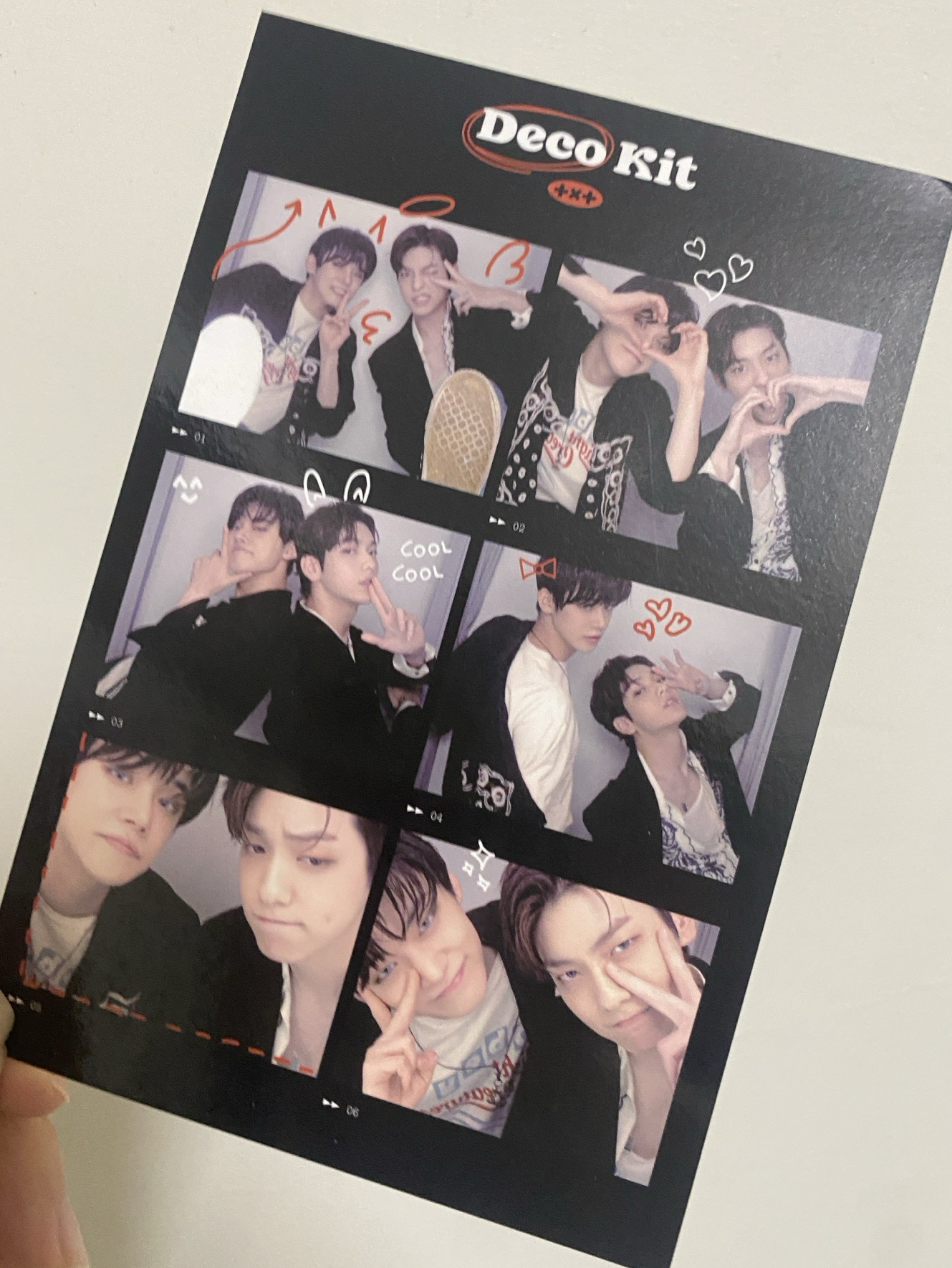 彬竣Deco kit明信片