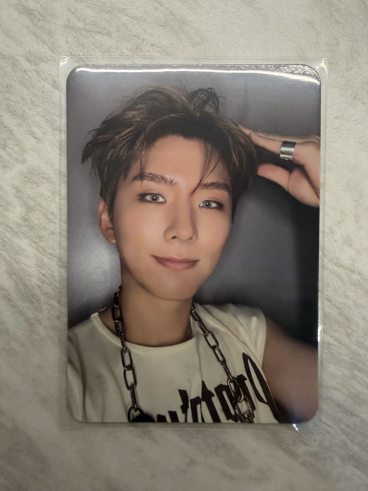 monsta x 柳基現 THE X 單封狗耳卡