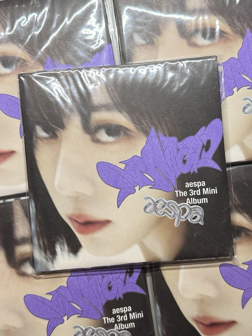 aespa Winter My world poster 未拆單封