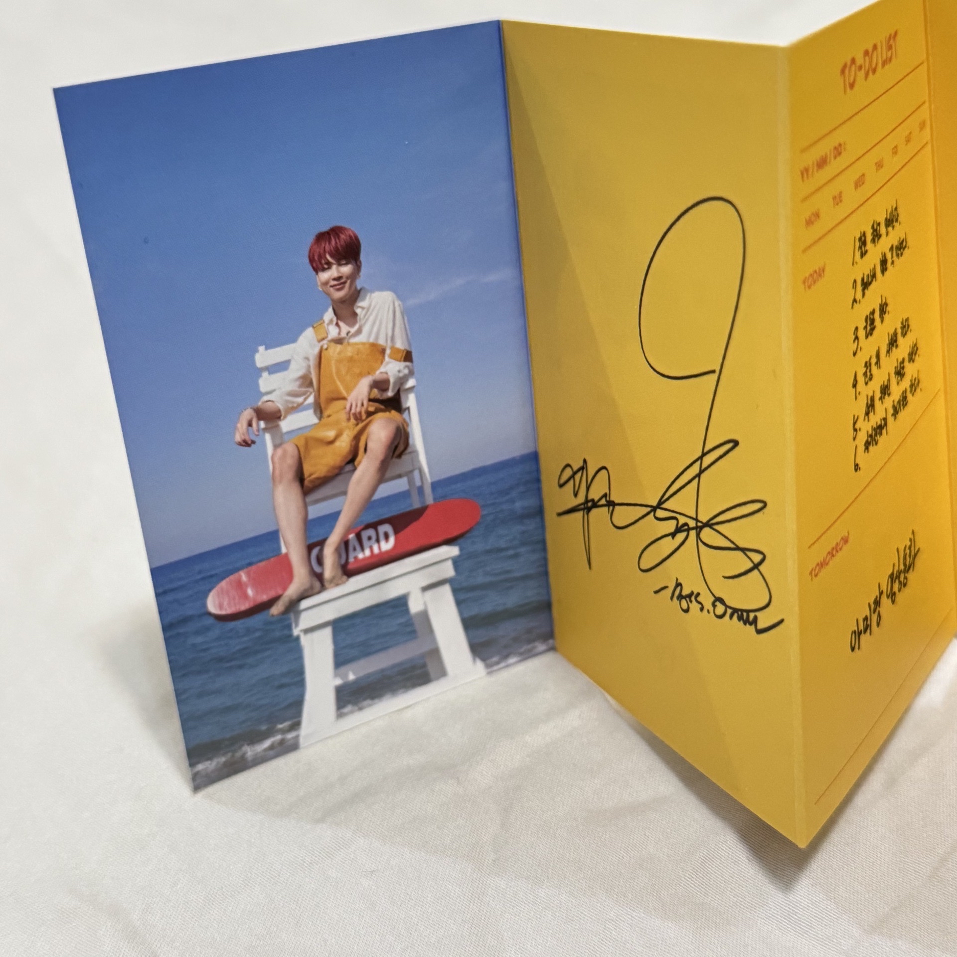 Butter 專輯卡 Jimin訊息卡