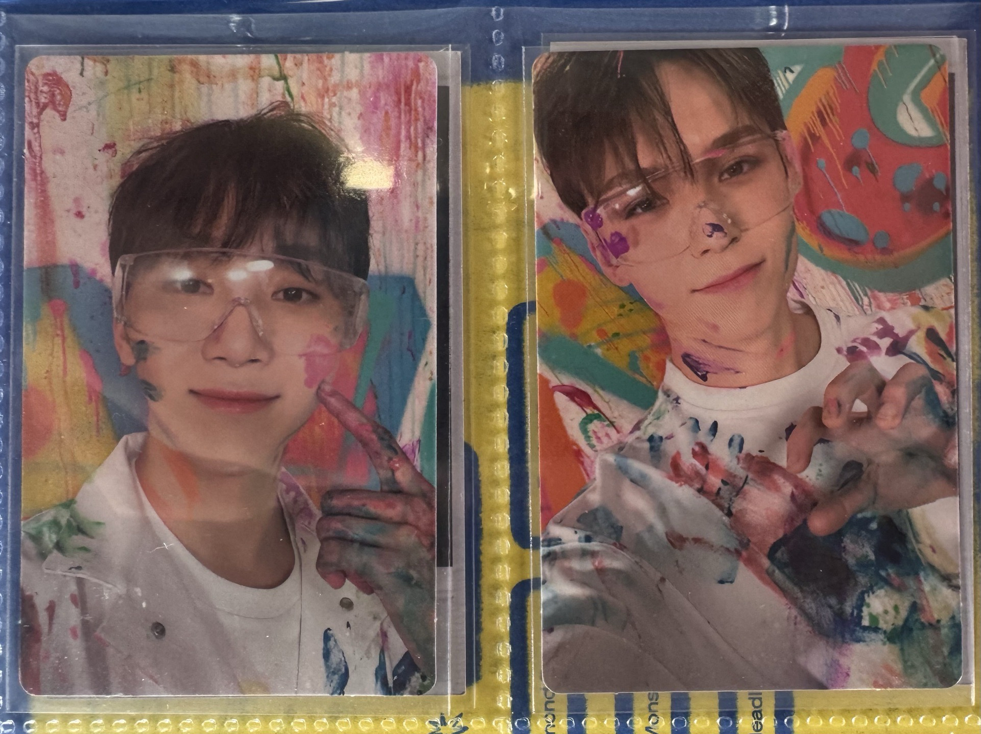 正四克拉盤油彩小卡