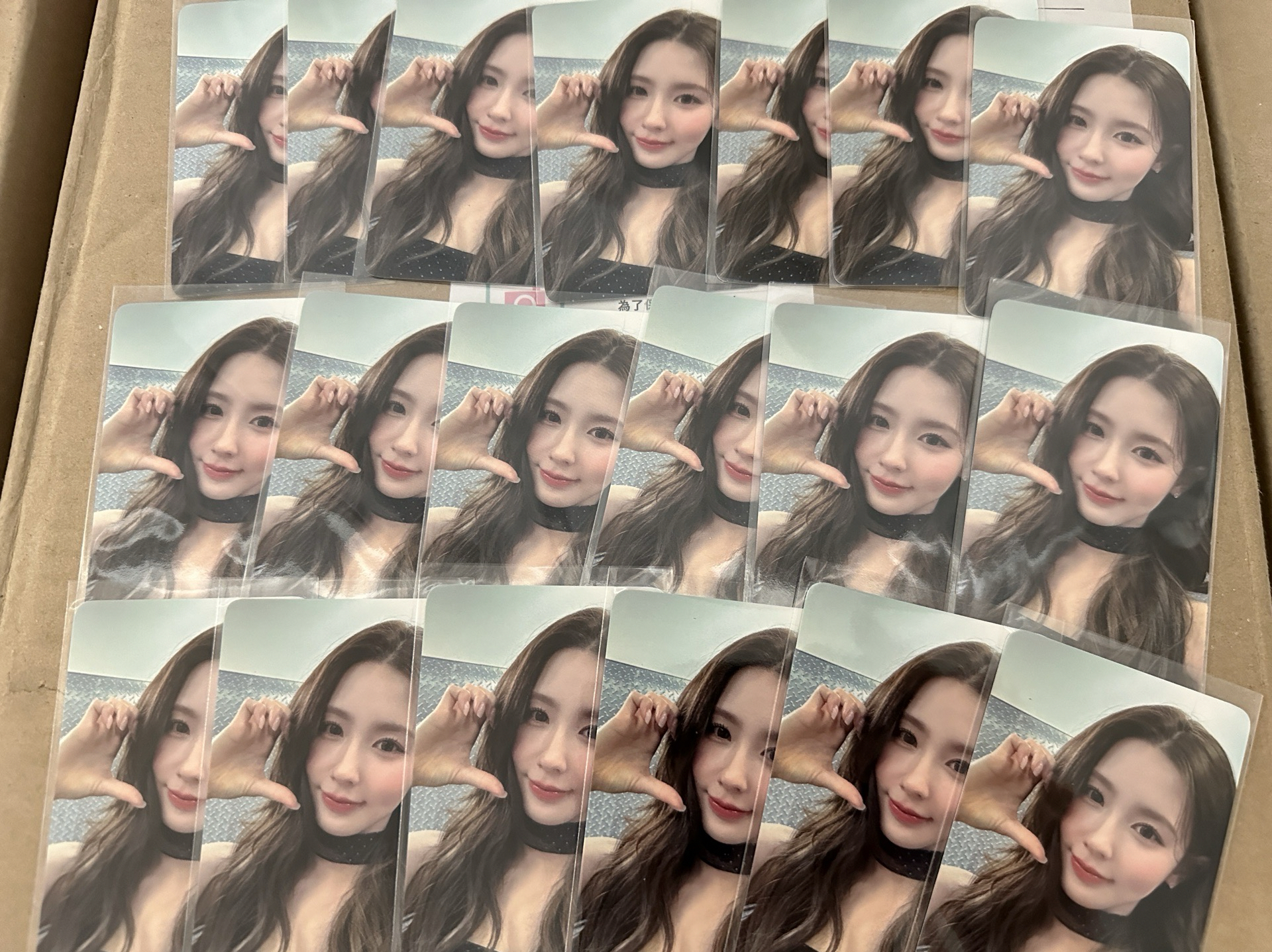 I-DLE fanme2.0台北簽售特典卡