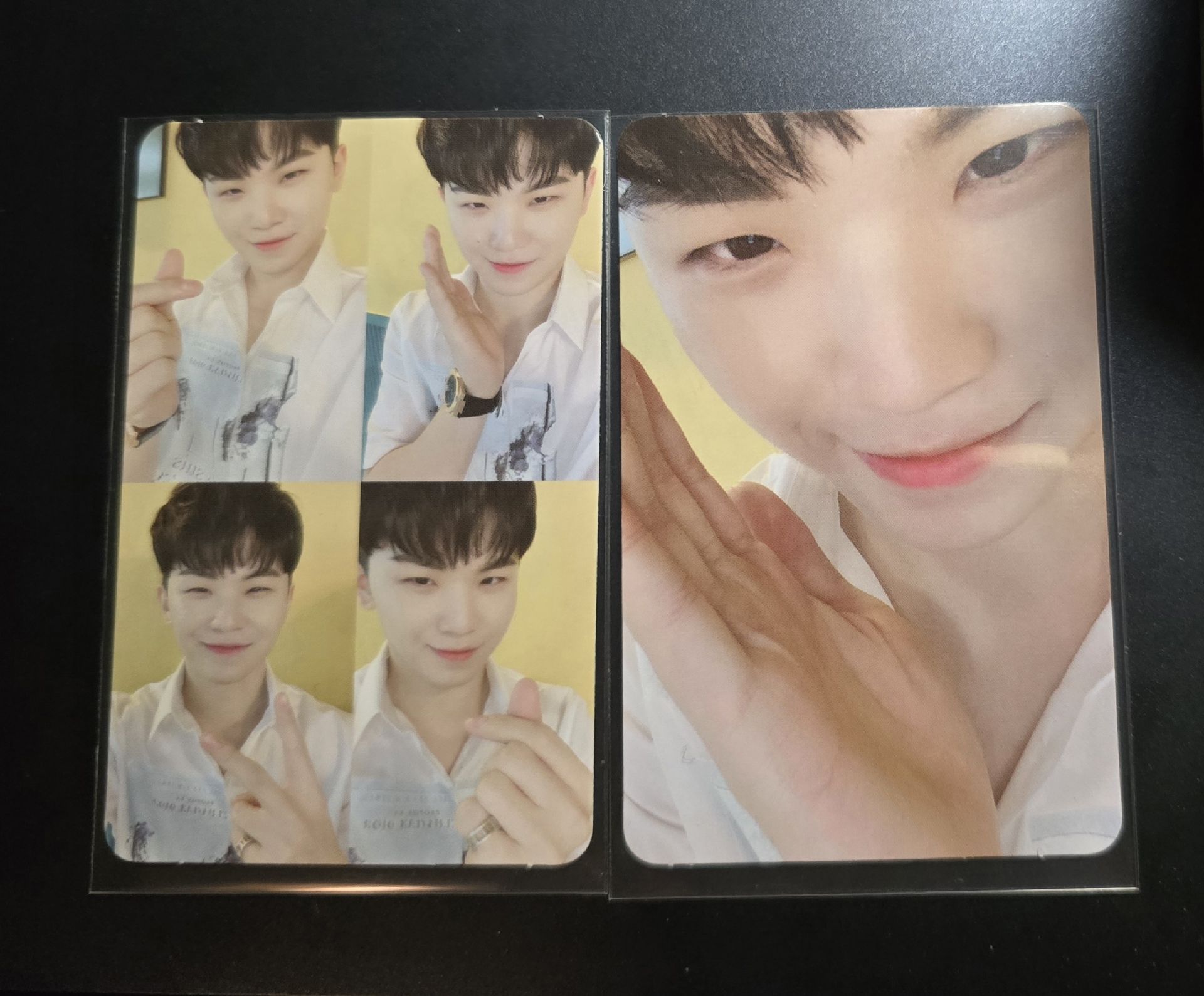 SEVENTEEN  WOOZI四格卡