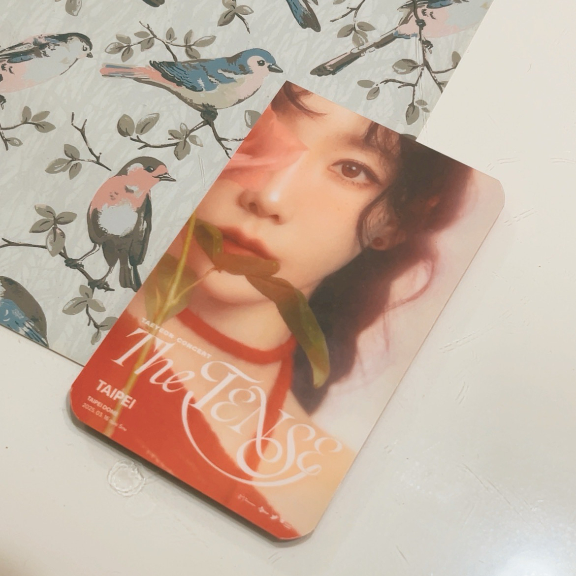  TAEYEON 台北演唱會 The Tense 入場卡