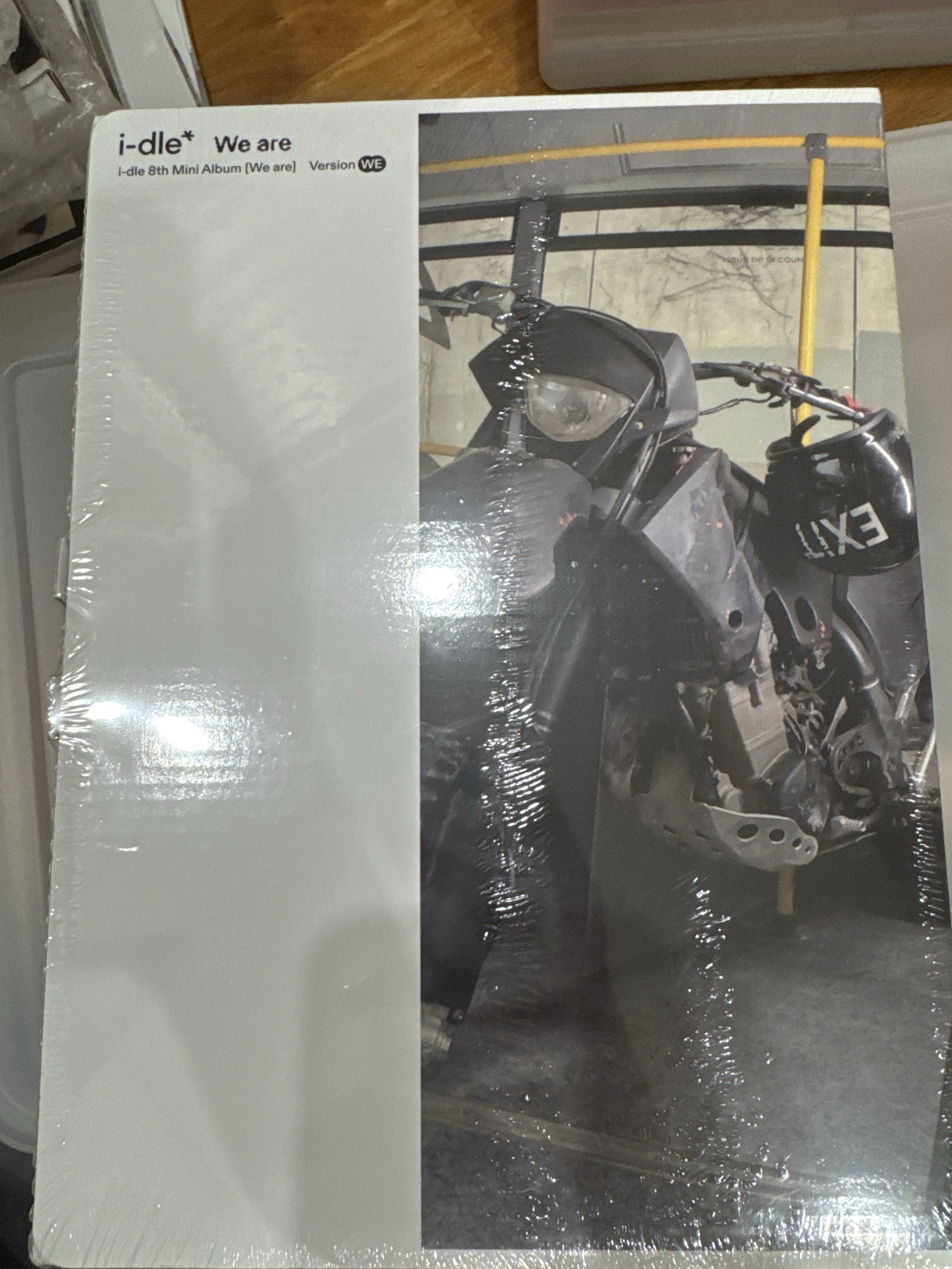 we are 未拆全新專輯（機車封面）