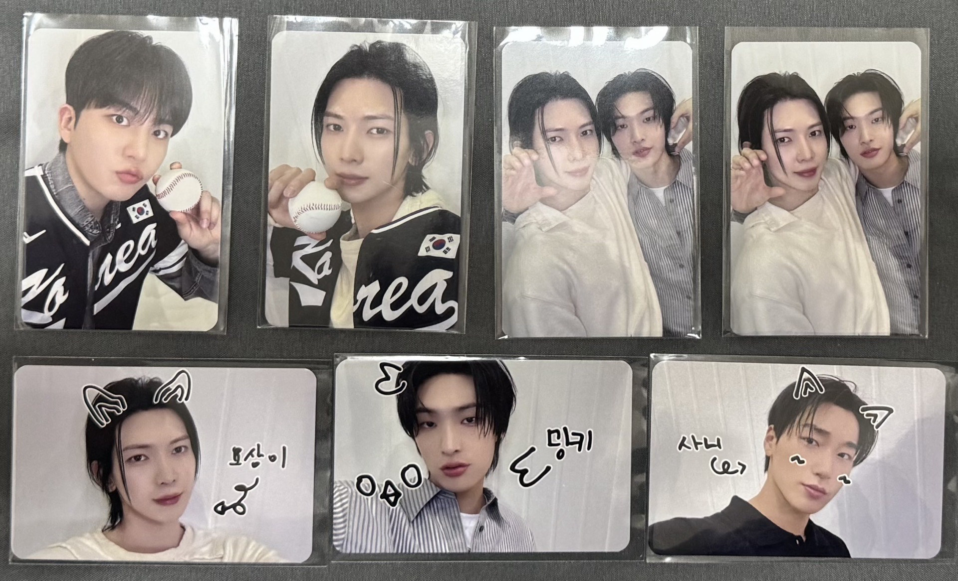 崔傘 姜呂尚 宋旼琦 崔鍾浩 尚旼雙人卡 傘中雙人卡  Golden hour pt.3 MSLD 