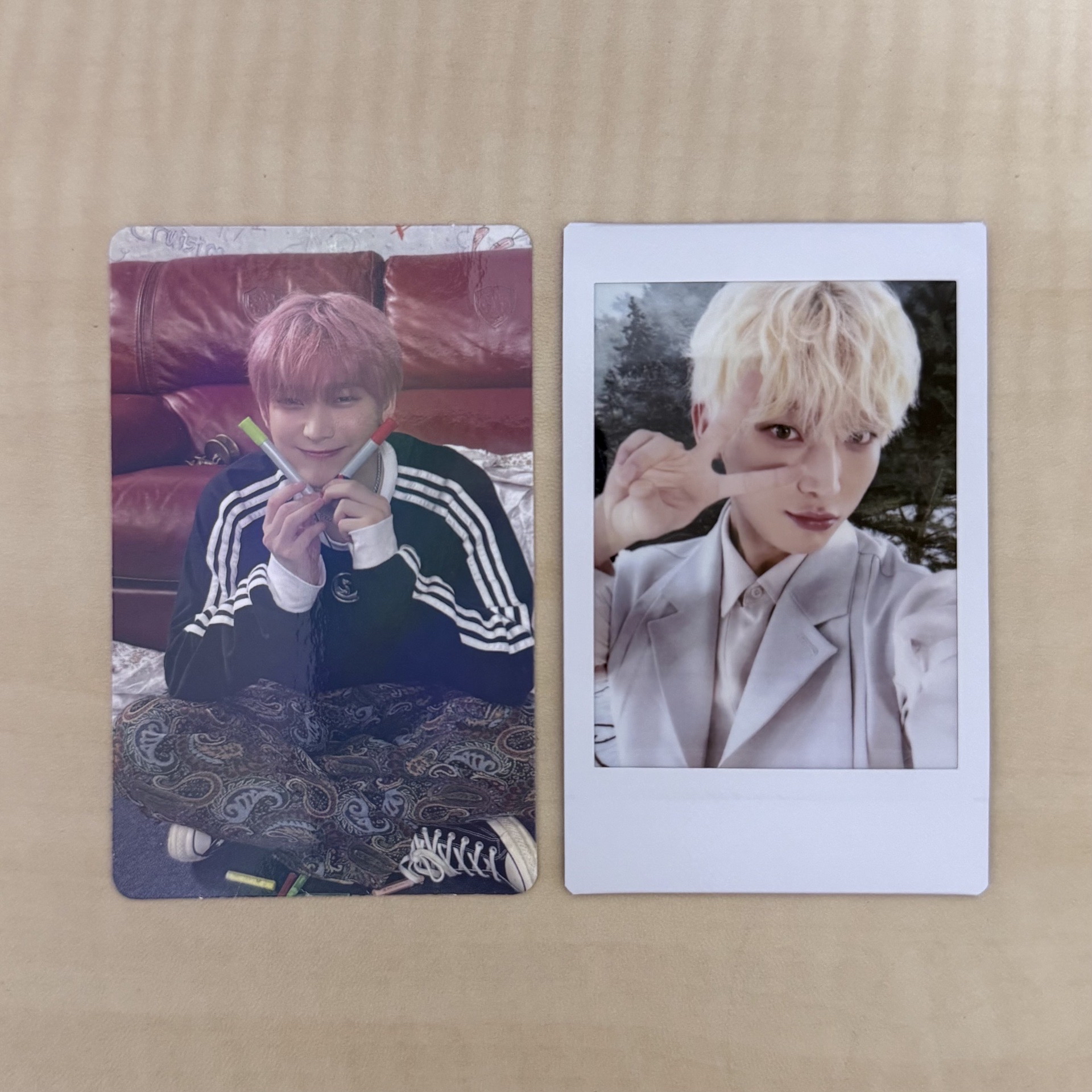 金善禹 正一 WTL世巡 演唱會 小卡 愛迪達禹 專卡 拍立得