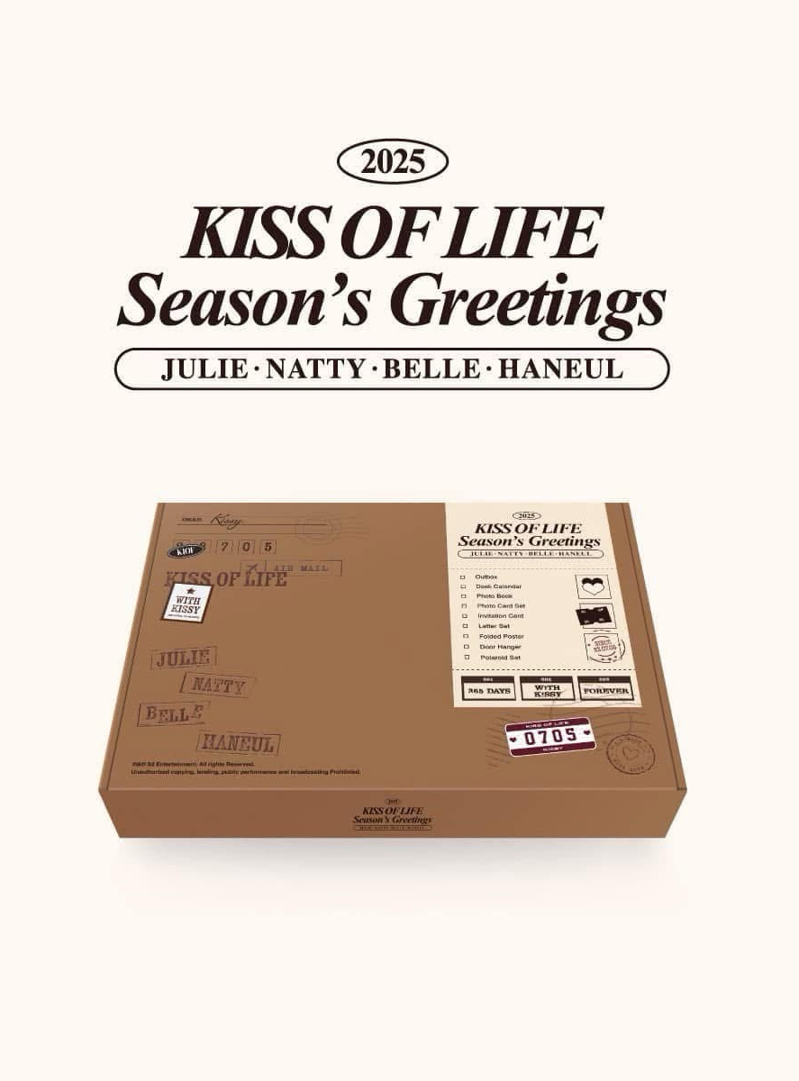 Kiof吻 絕版2025年曆 全新未拆