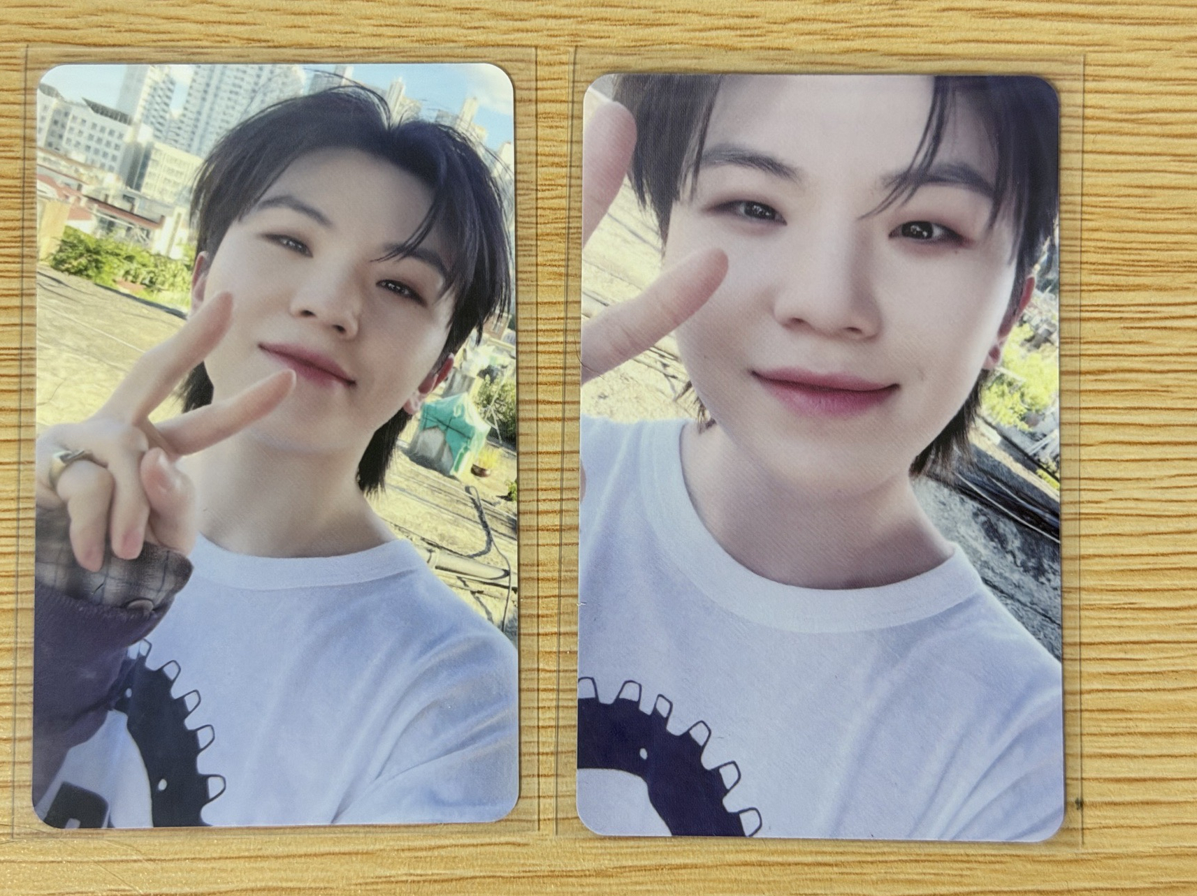 李知勳 教保文庫LD卡set 含mini9克拉盤（勳） 僅拆確認封面 隨卡未拆