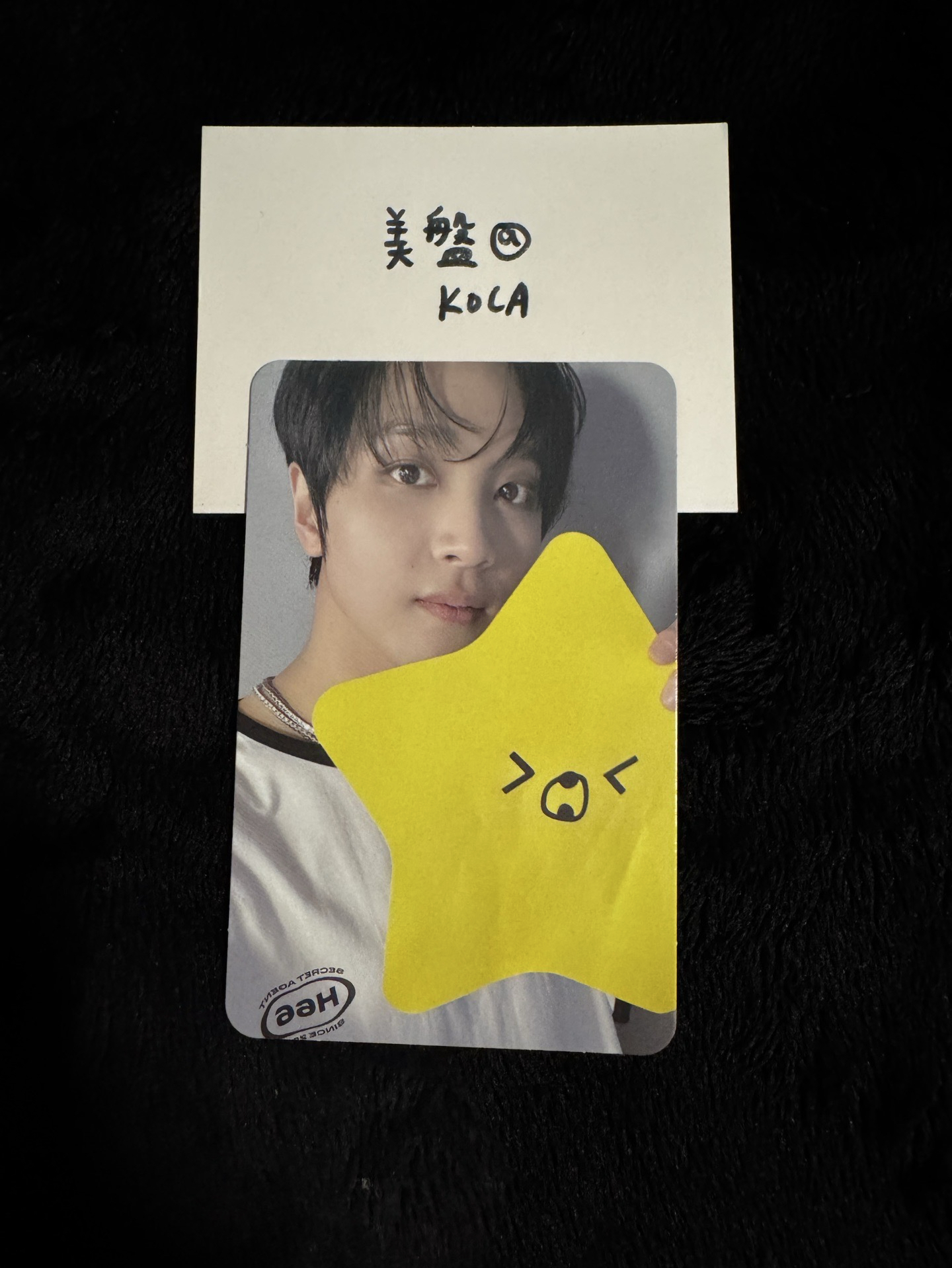 NCT 127 楷燦 Walk 印尼特典卡 海星 幸運卡